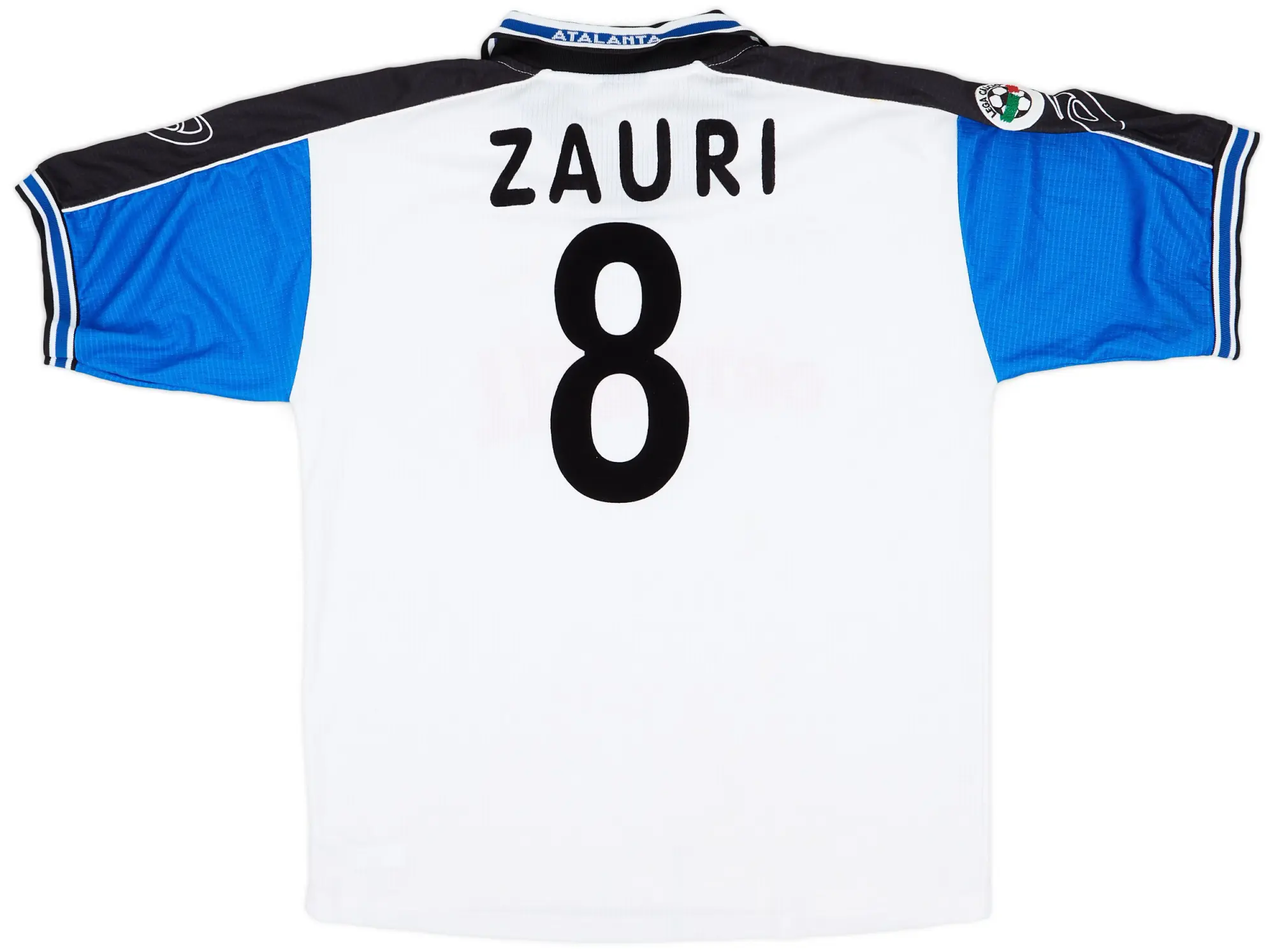 2000-01 Atalanta Match Worn Away Shirt Zauri #8