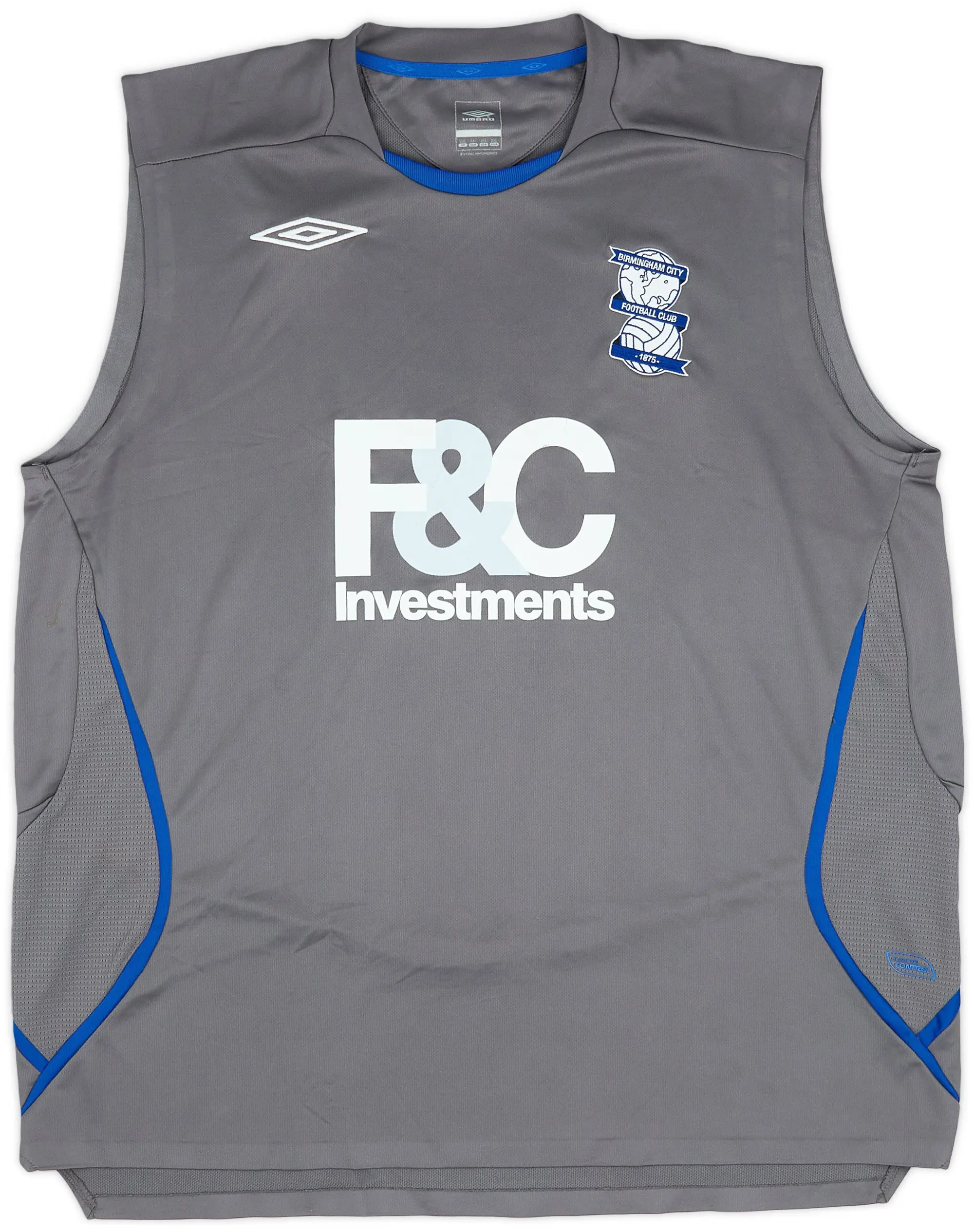 2007-08 Birmingham Umbro Training Vest - 8/10 - (XXL)