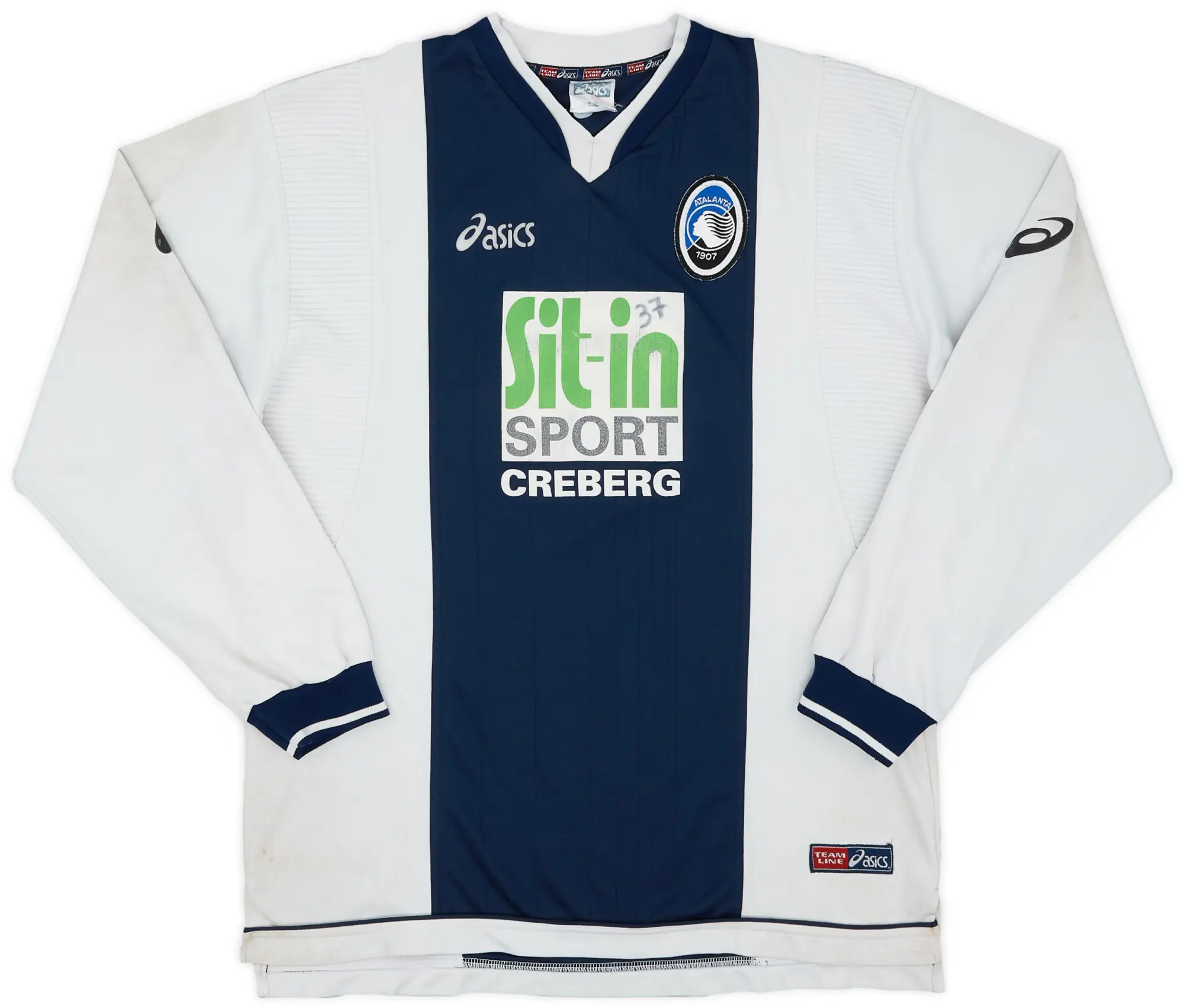 2005-06 Atalanta Asics Training L/S Shirt - 6/10 - (XL)