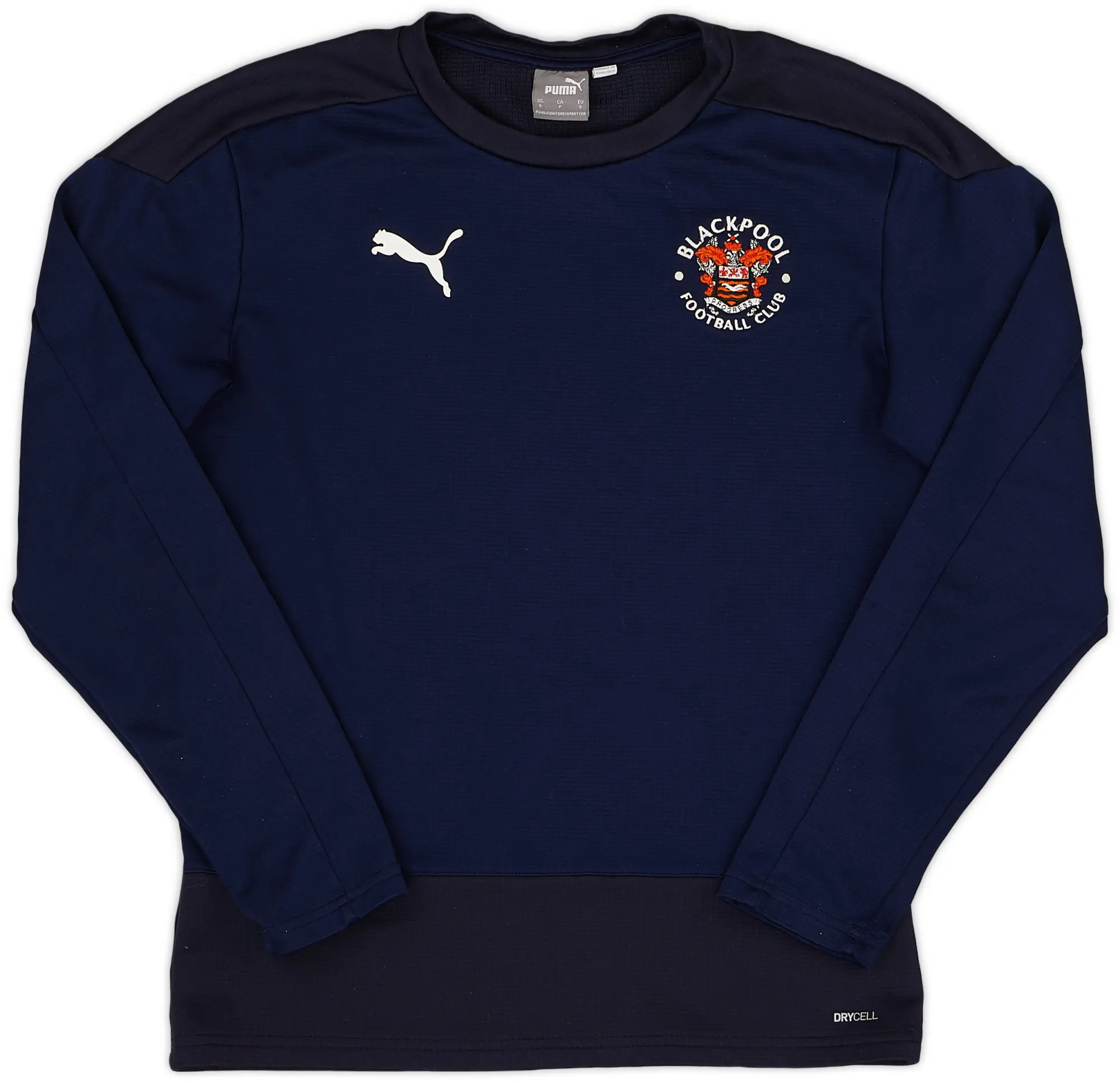 2020-21 Blackpool Puma Sweat Top - 9/10 - (S)
