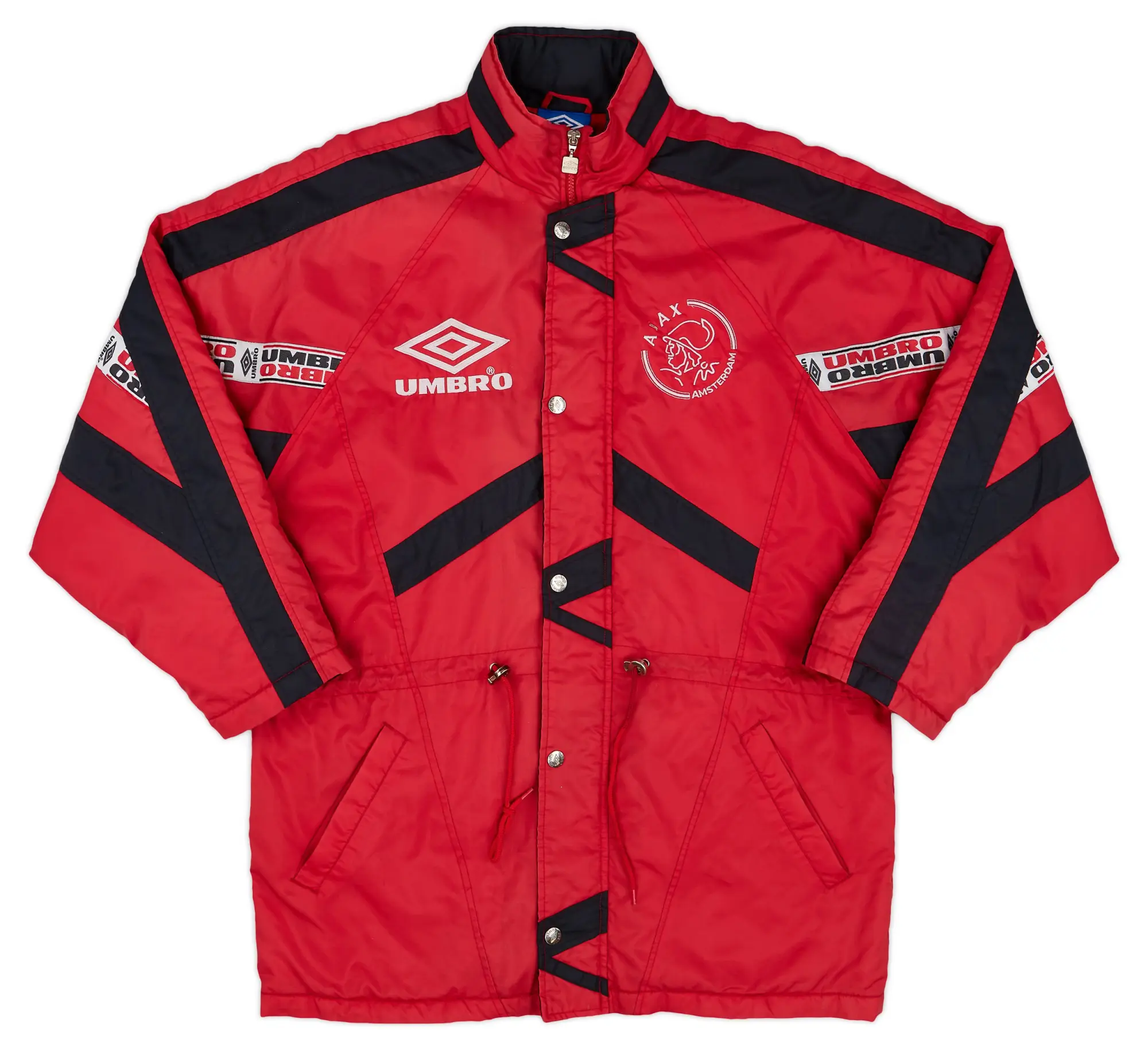 1994-95 Ajax Umbro Bench Coat - 8/10 - (M)