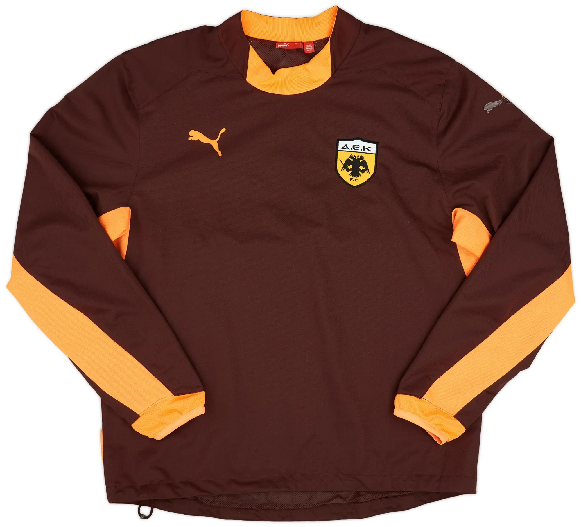 2008-09 AEK Athens Puma Drill Top - 6/10 - (L)