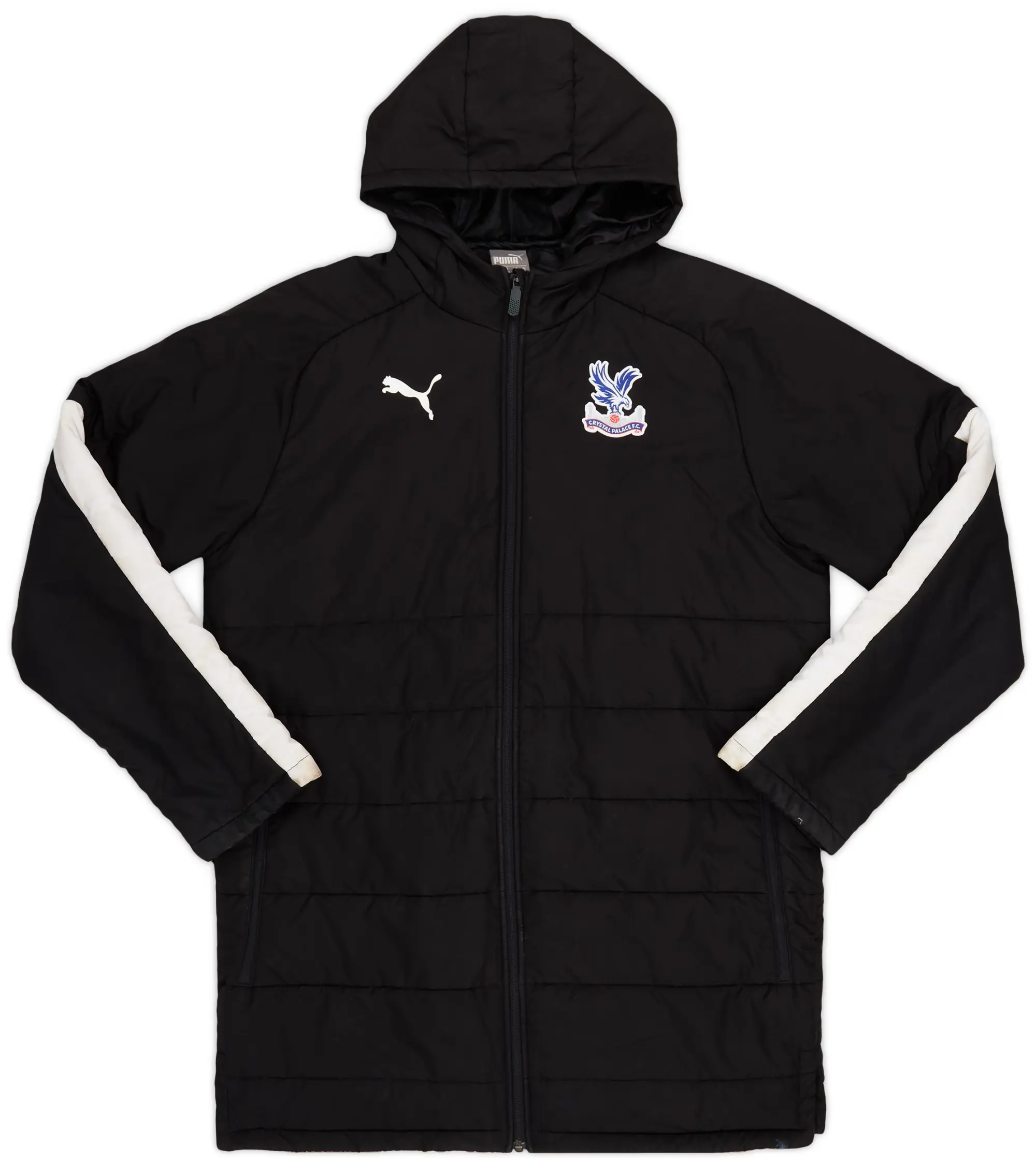 2018-19 Crystal Palace Puma Padded Bench Coat - 7/10 - (M)