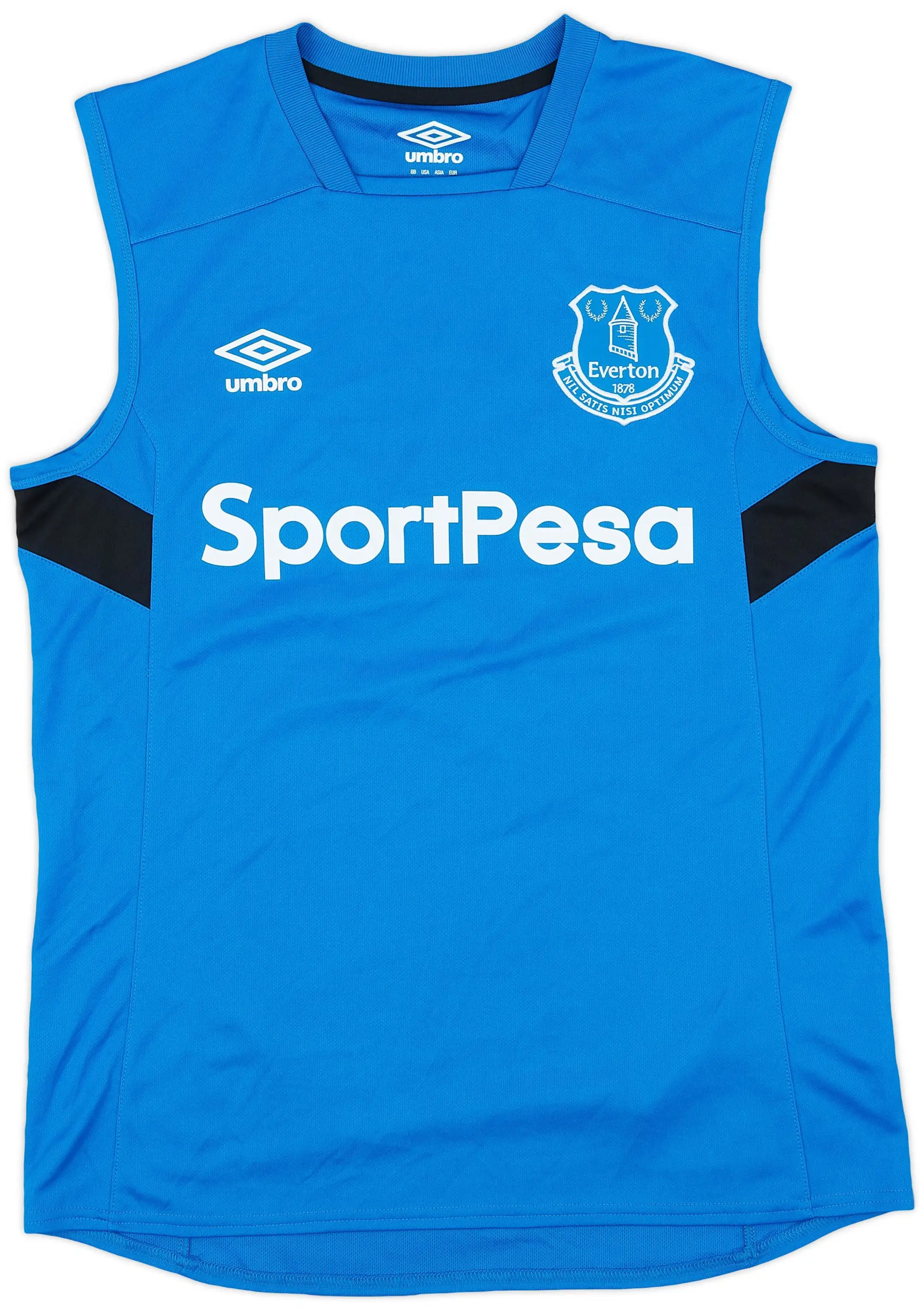 2017-18 Everton Umbro Training Vest - 9/10 - (S)