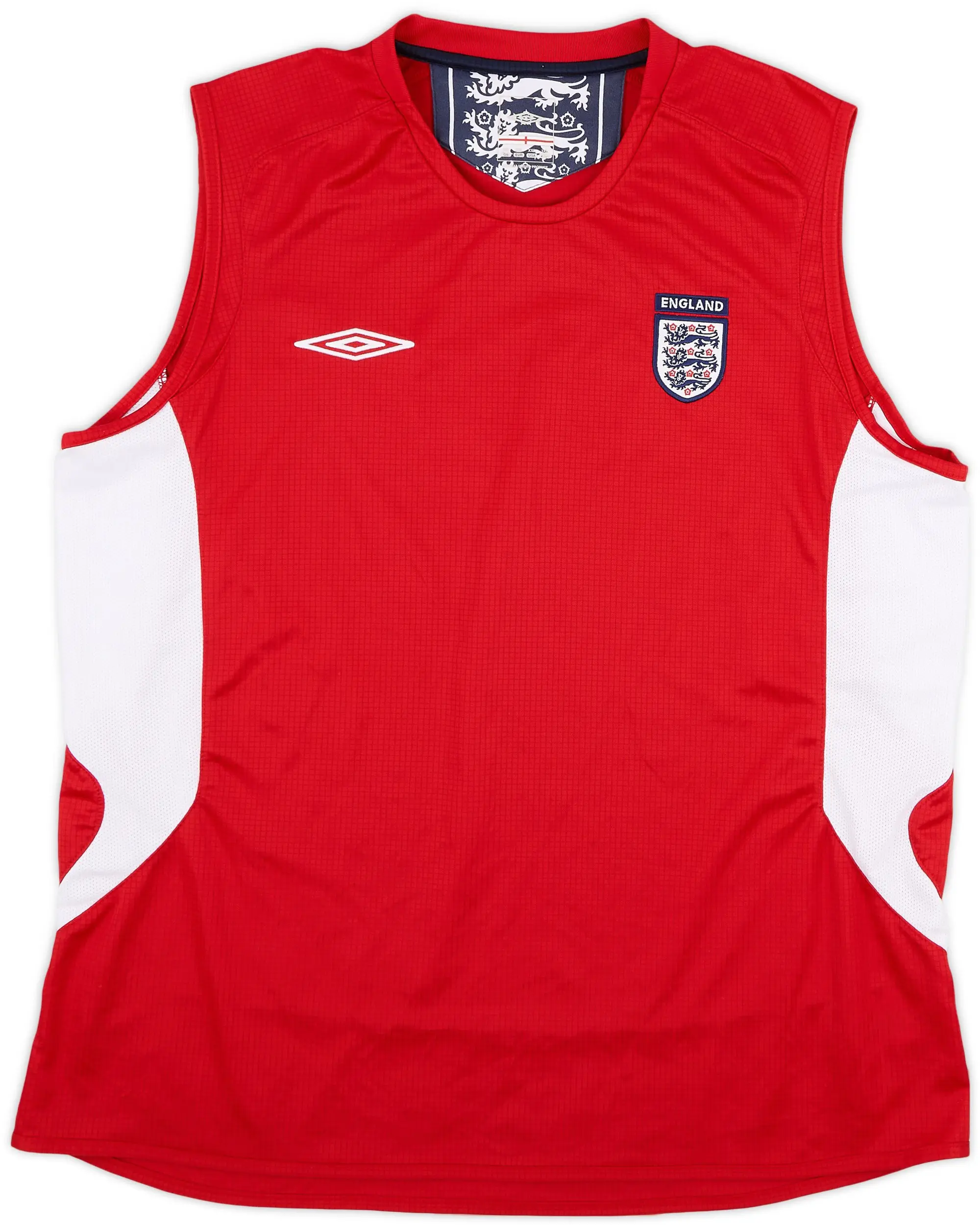 2004-05 England Umbro Training Vest - 8/10 - (XXL)