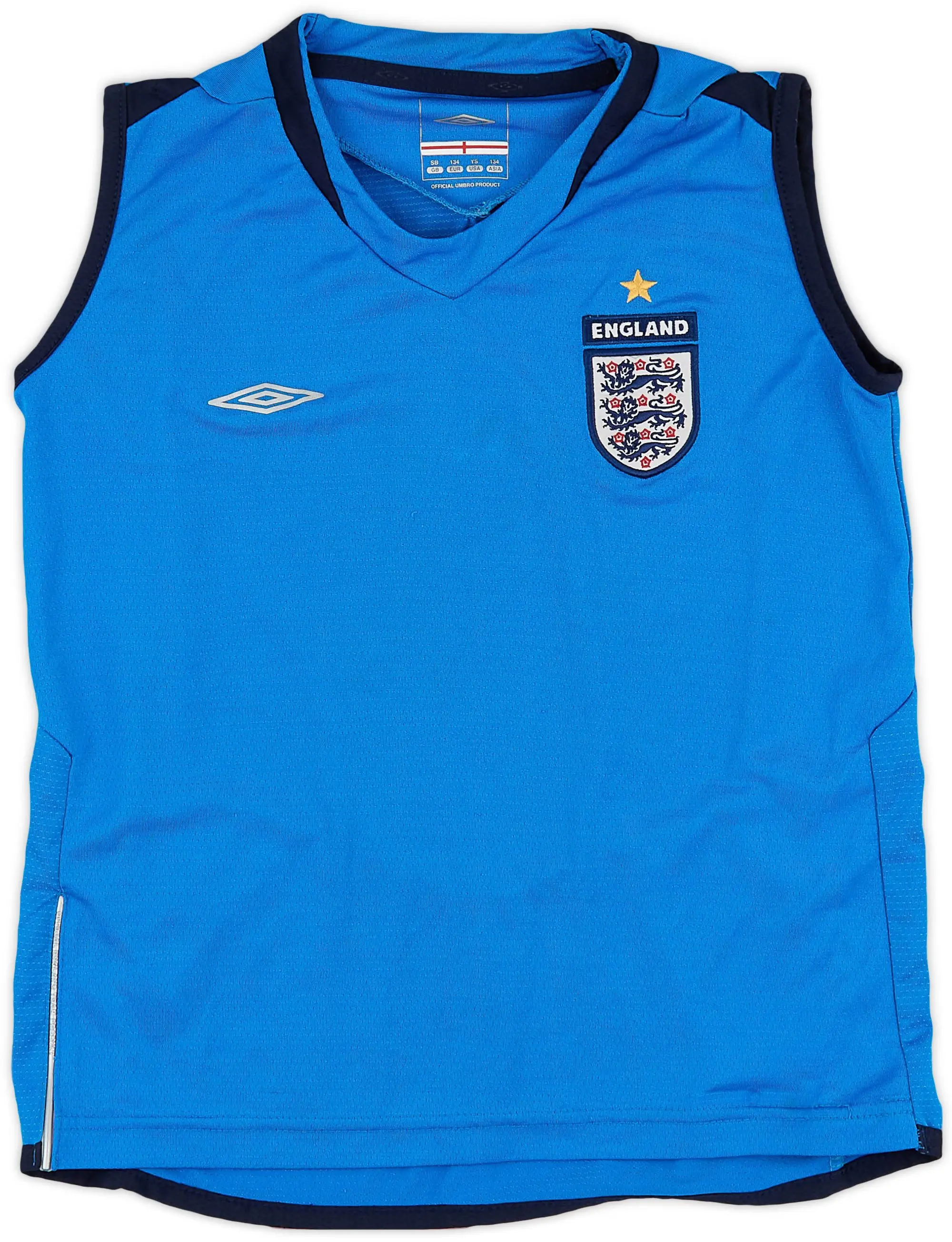 2004-05 England Umbro Training Vest - 9/10 - (S.Boys)