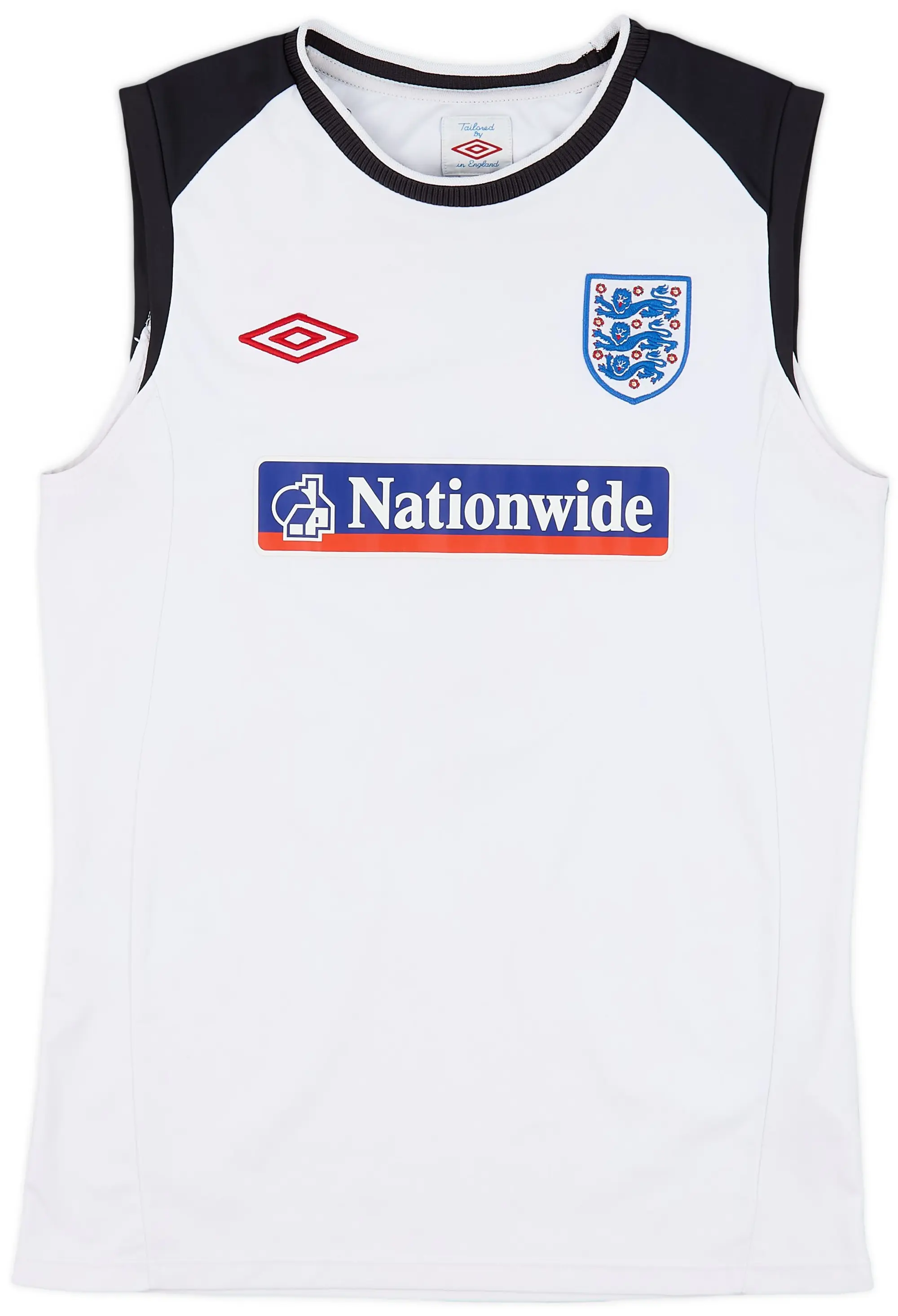 2010-11 England Umbro Training Vest - 8/10 - (S)