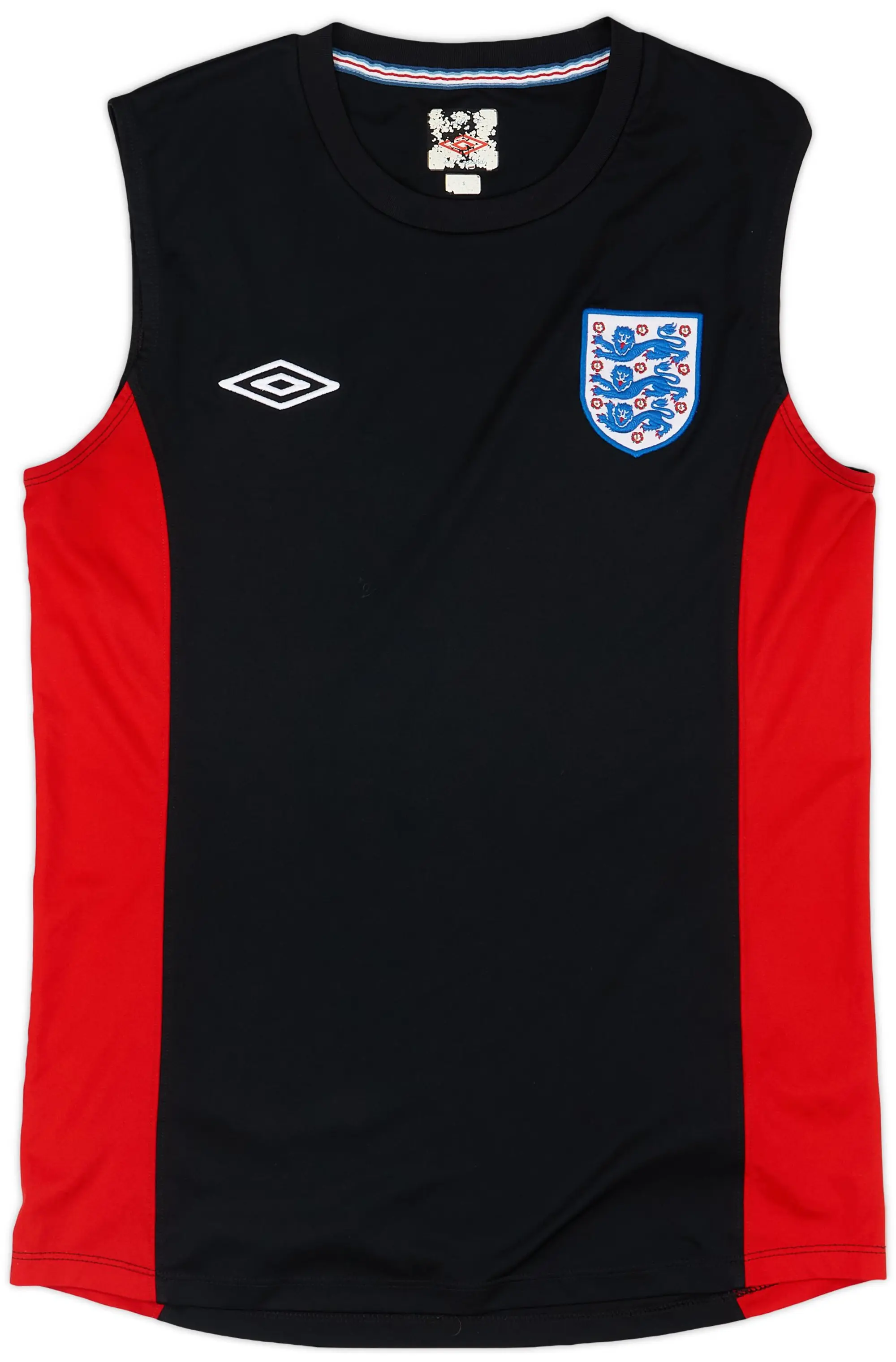 2010-11 England Umbro Training Vest - 7/10 - (S)
