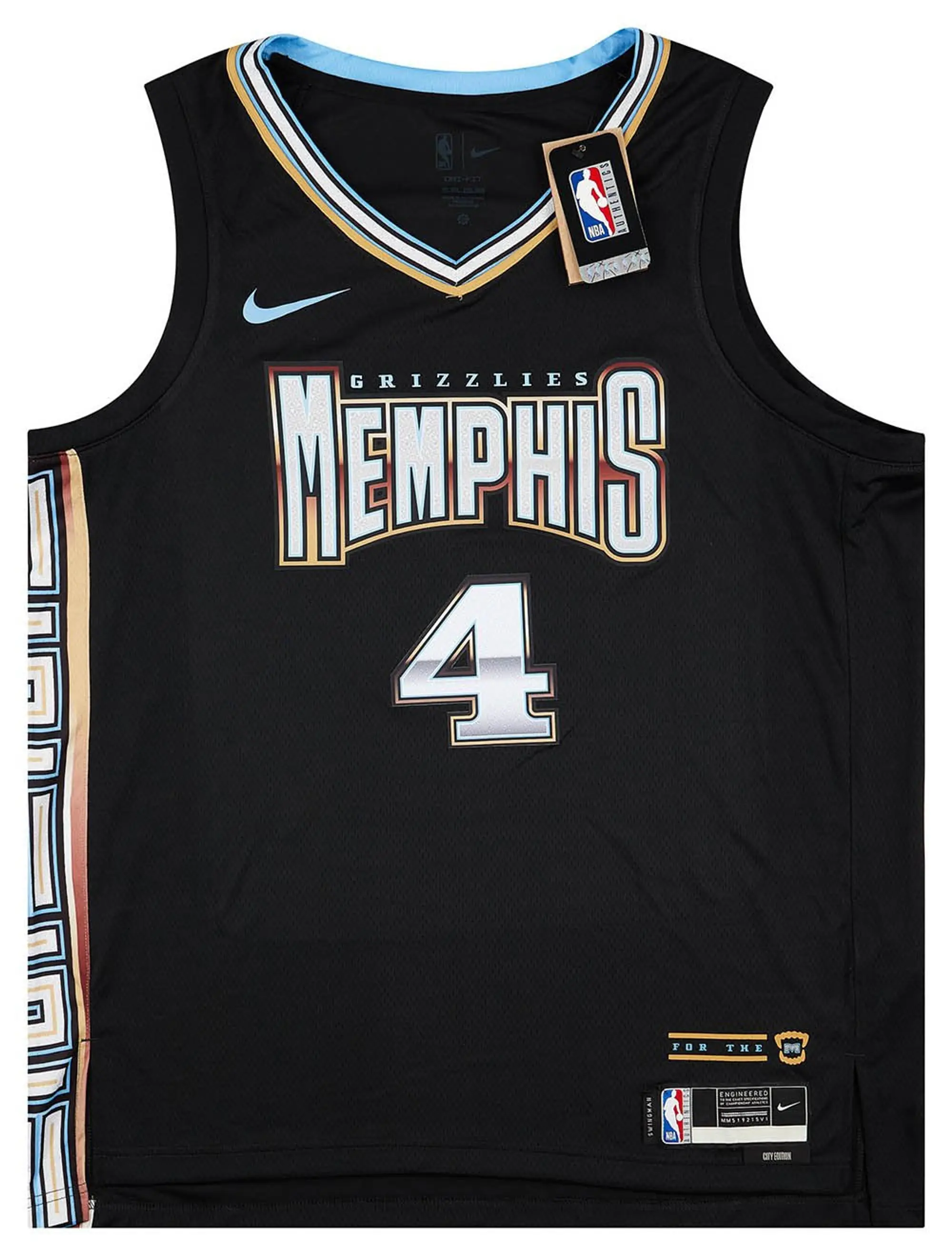 2022-23 Memphis Grizzlies Adams #4 Nike Swingman Alternate Jersey (S)