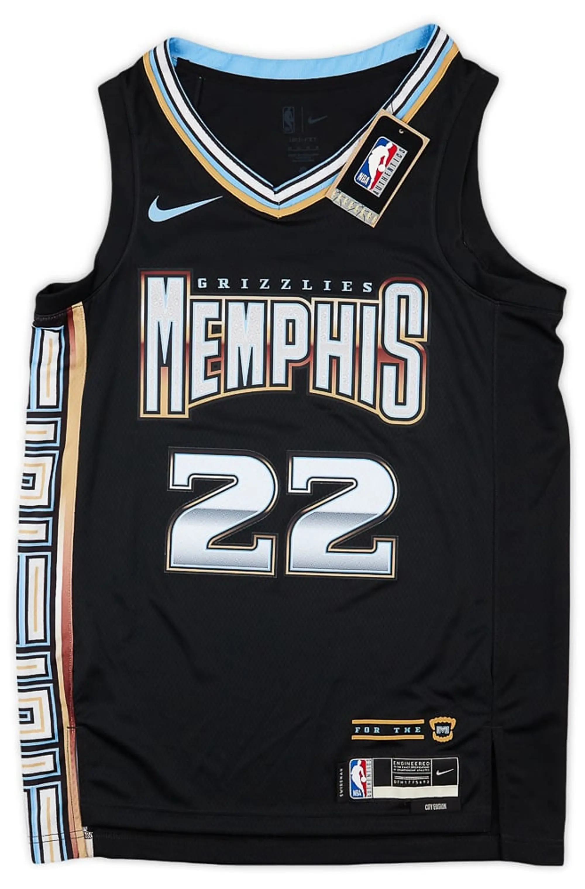 2022-23 Memphis Grizzlies Bane #22 Nike Swingman Alternate Jersey (XXL)