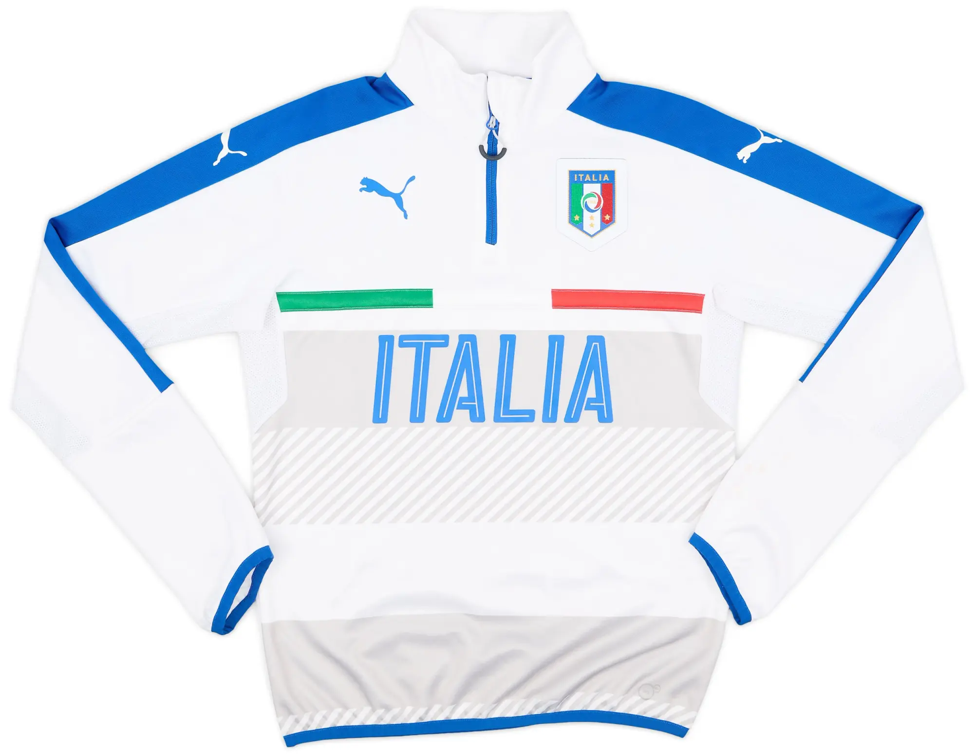 2014-15 Italy Puma 1/4 Zip Drill Top - 6/10 - (S)