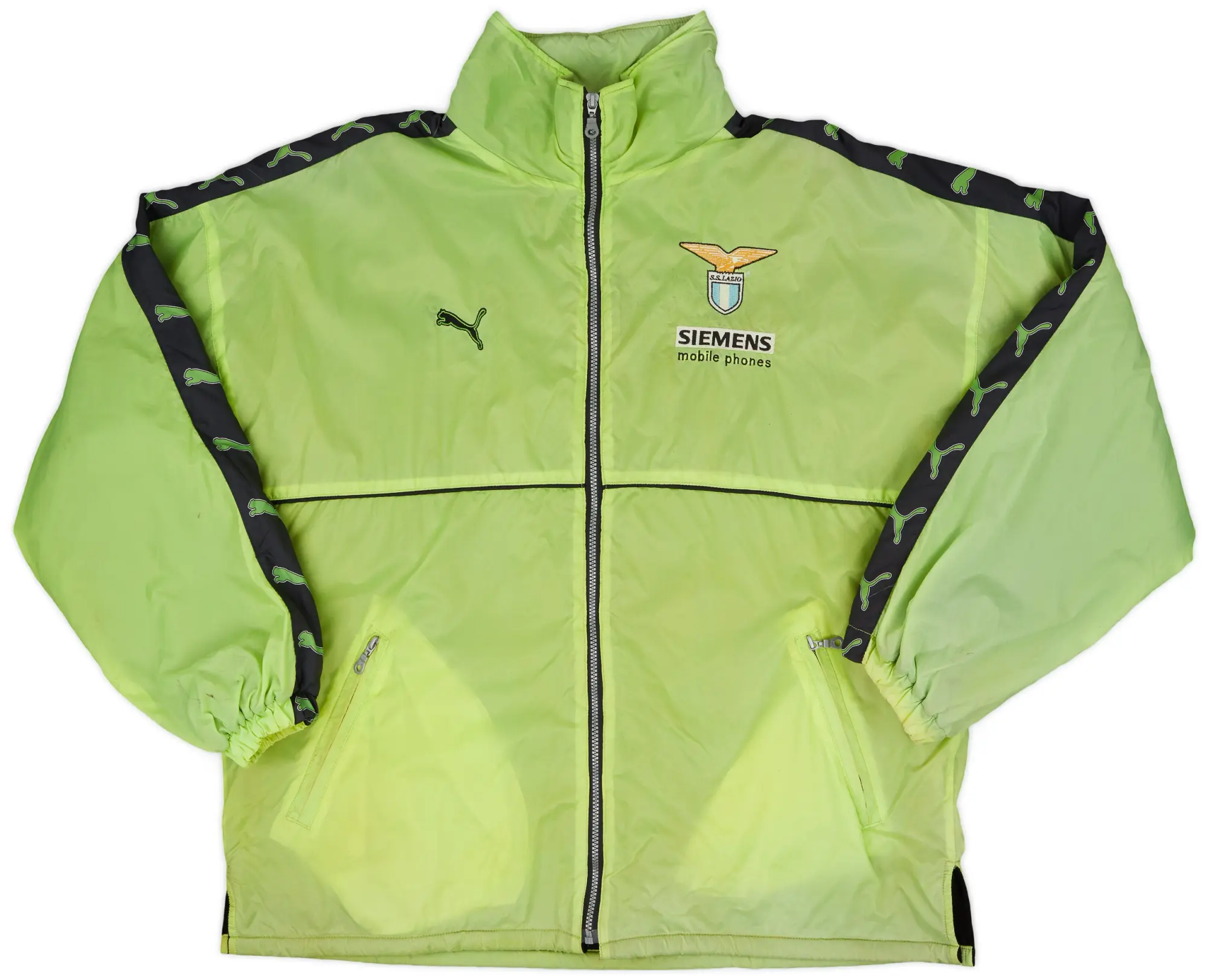 2002-03 Lazio Staff Issue Puma Padded Bench Coat - 5/10 - (XL)