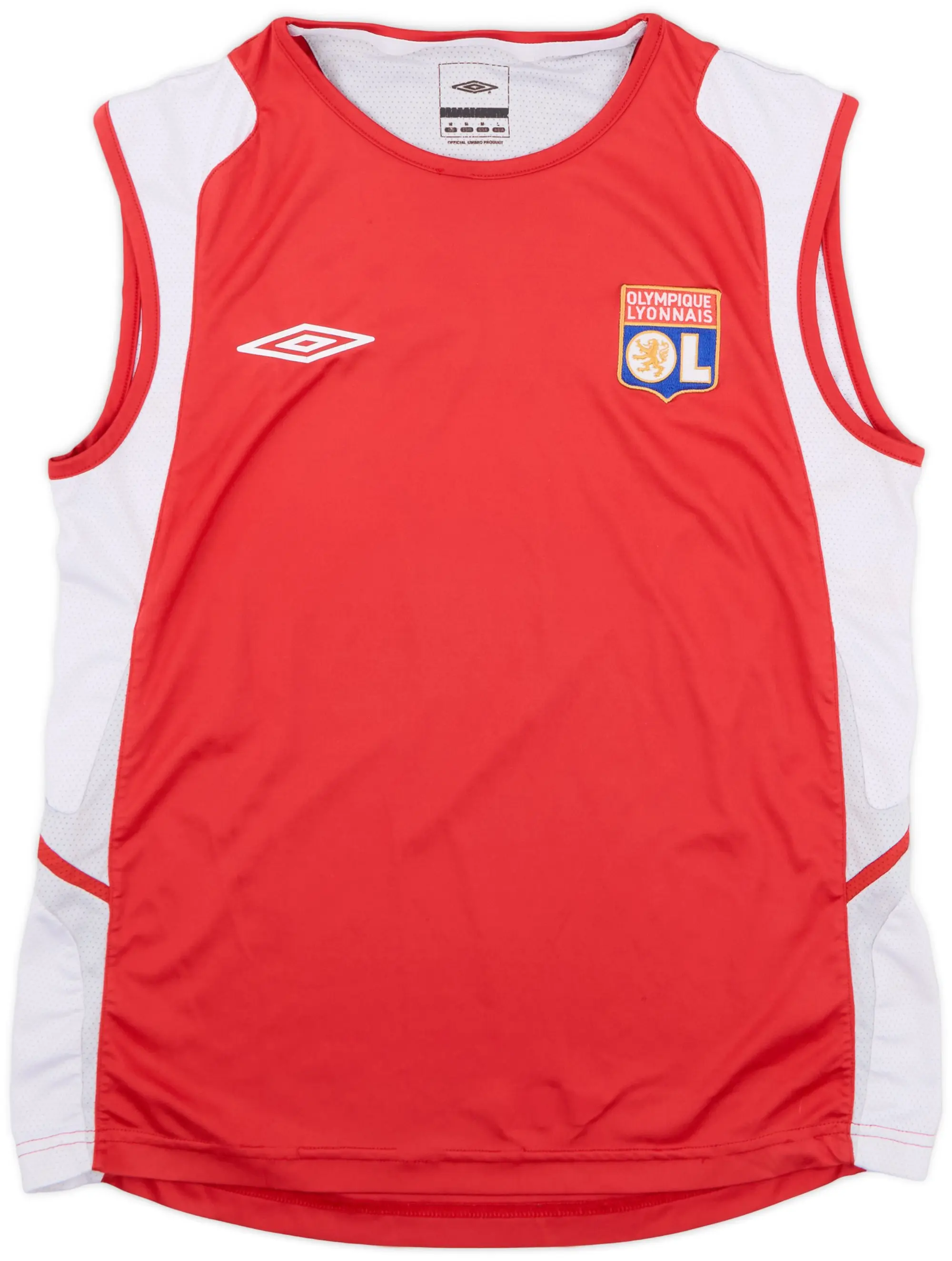 2006-07 Lyon Umbro Training Vest - 7/10 - (M)