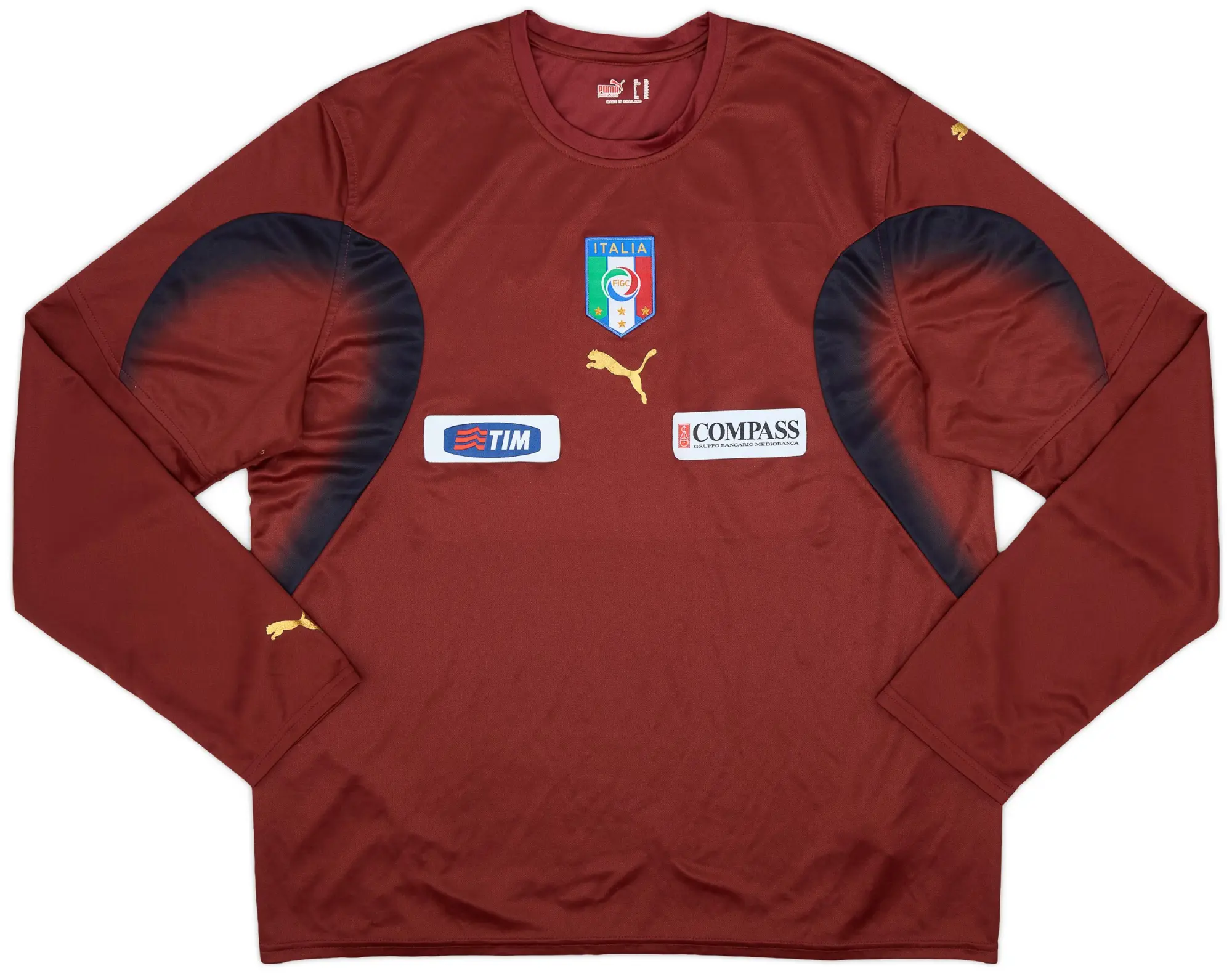 2006-07 Italy Puma Training L/S Shirt - 7/10 - (XL)