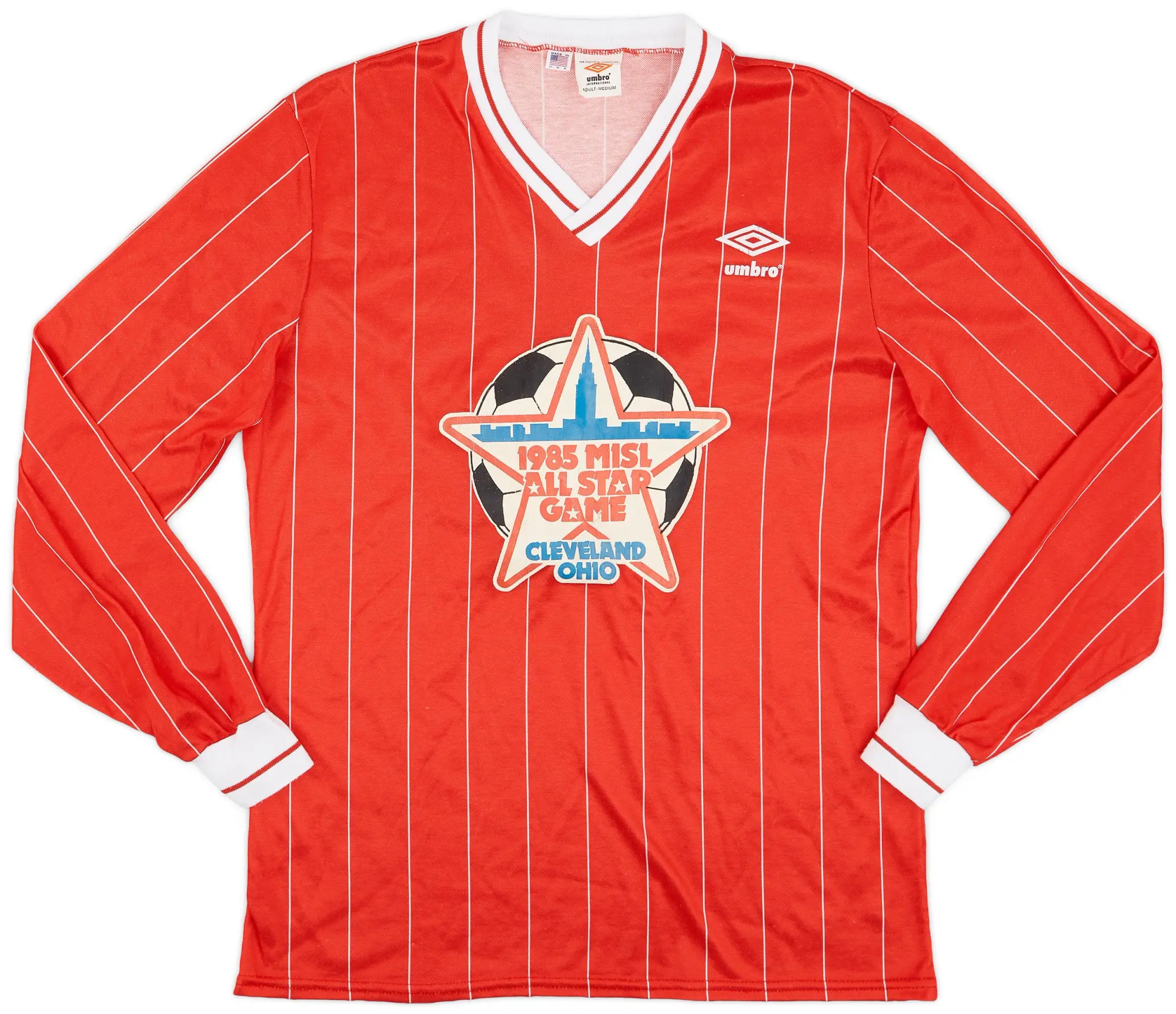 1985 MISL All Star L/S Shirt - 8/10 - (M)