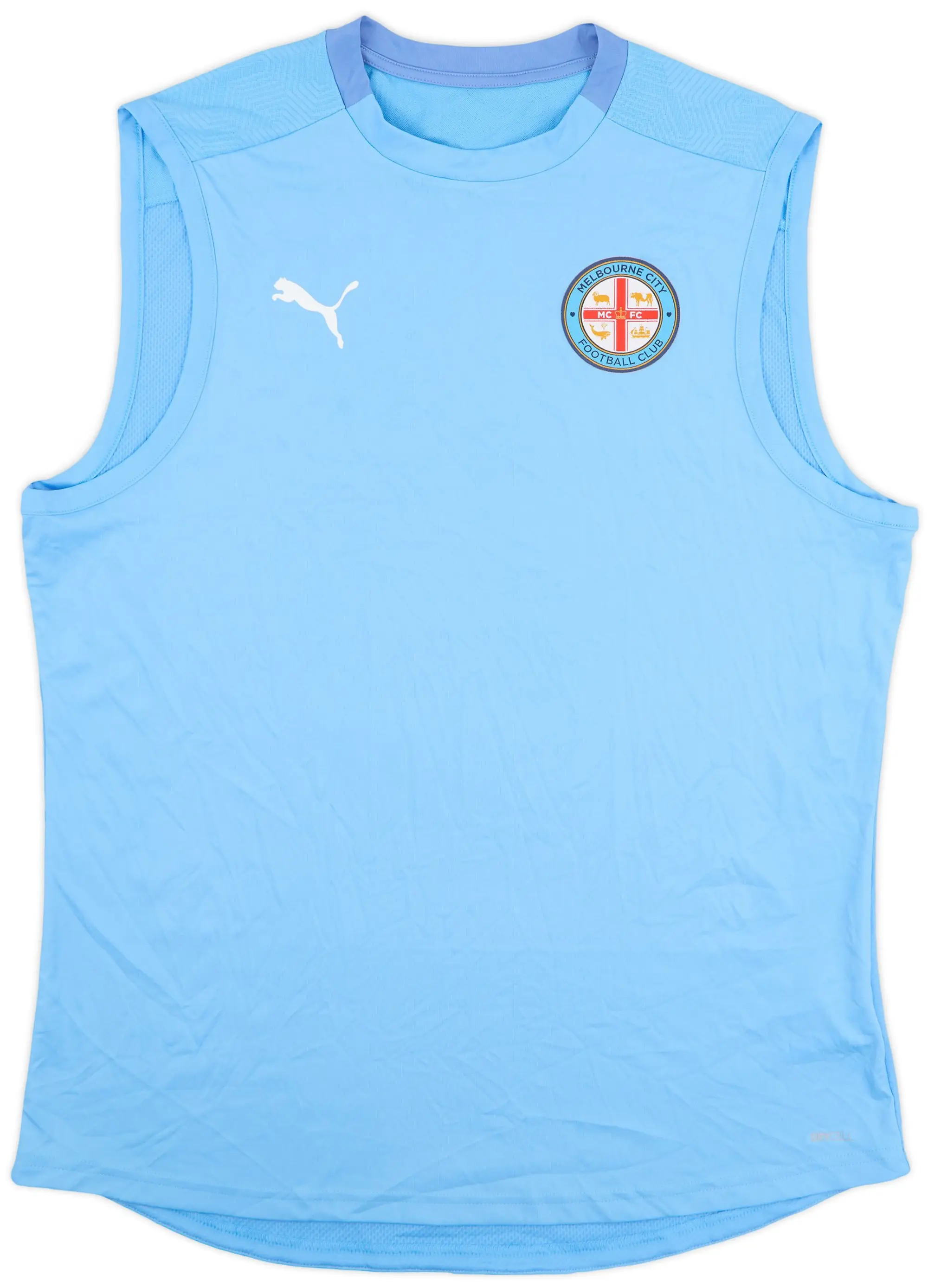2019-20 Melbourne City Puma Training Vest - 9/10 - (XL)