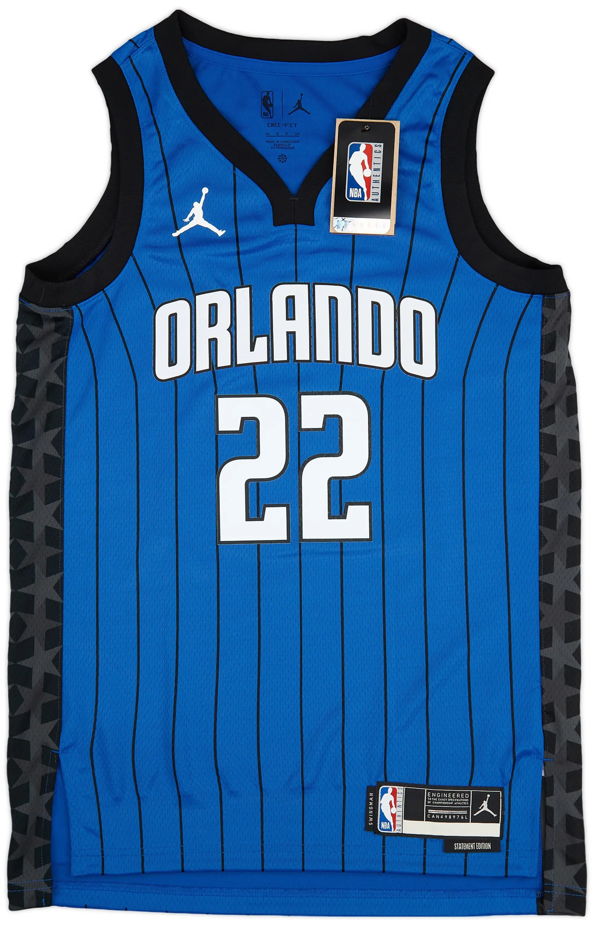 2022-24 Orlando Magic Wagner #22 Jordan Swingman Alternate Jersey (S)