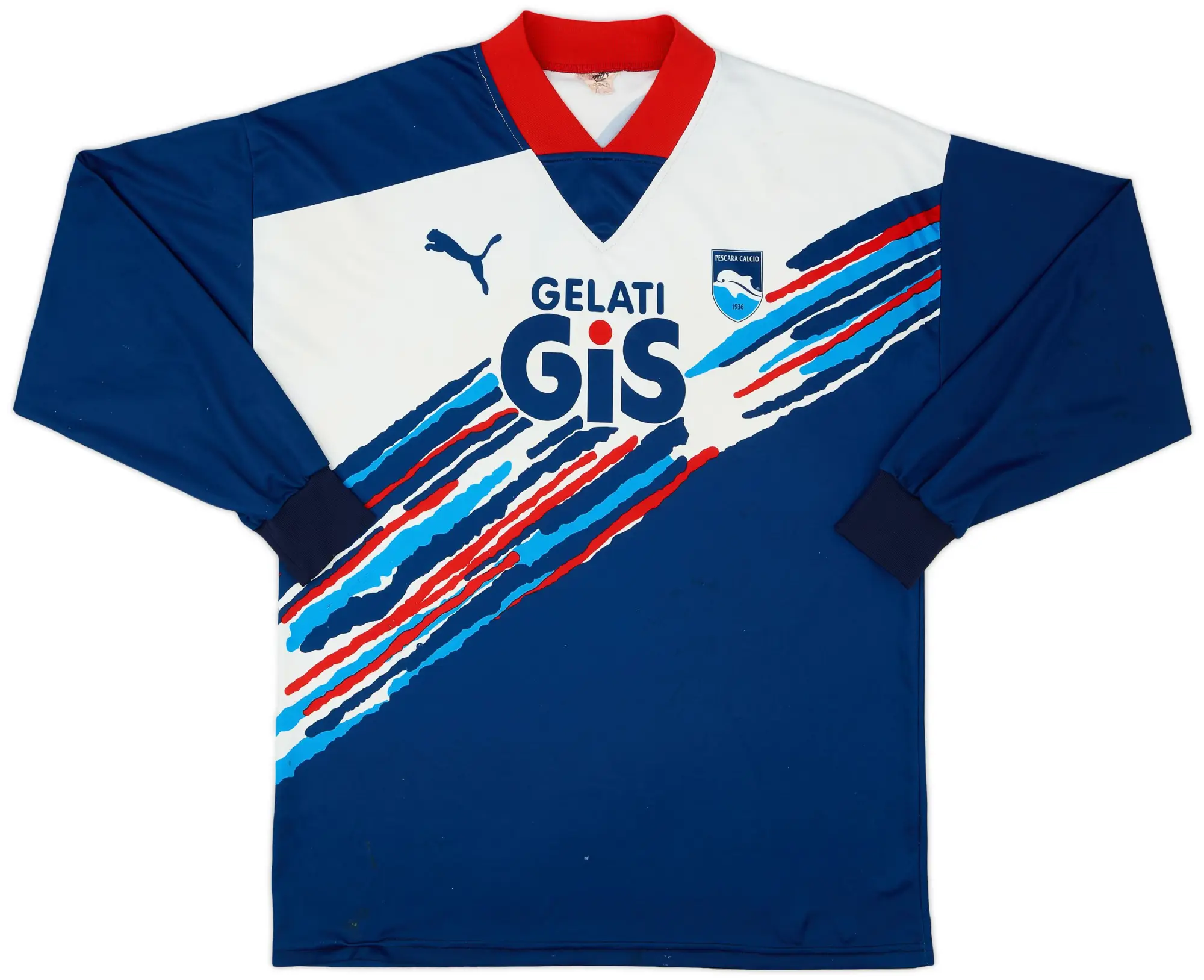 1998-00 Pescara Puma Training L/S Shirt - 7/10 - (XL)