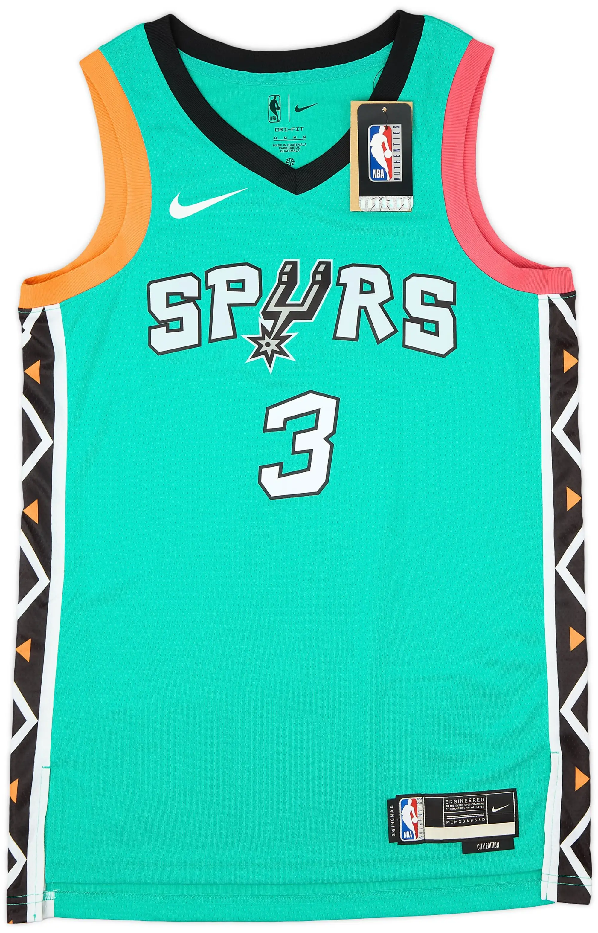 2022-23 San Antonio Spurs Johnson #3 Nike Swingman Alternate Jersey (M)
