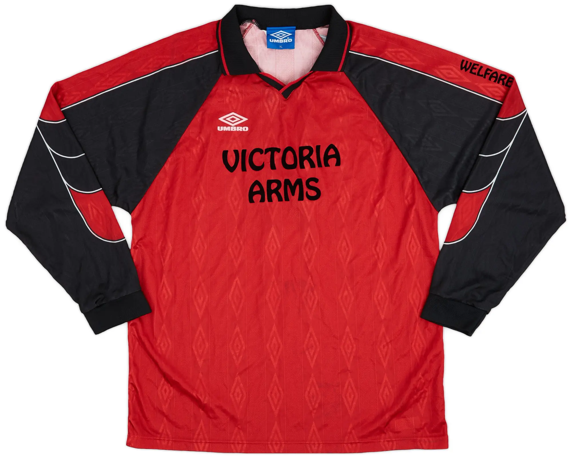 1990s Umbro Template L/S Shirt #3 - 9/10 - (XL)