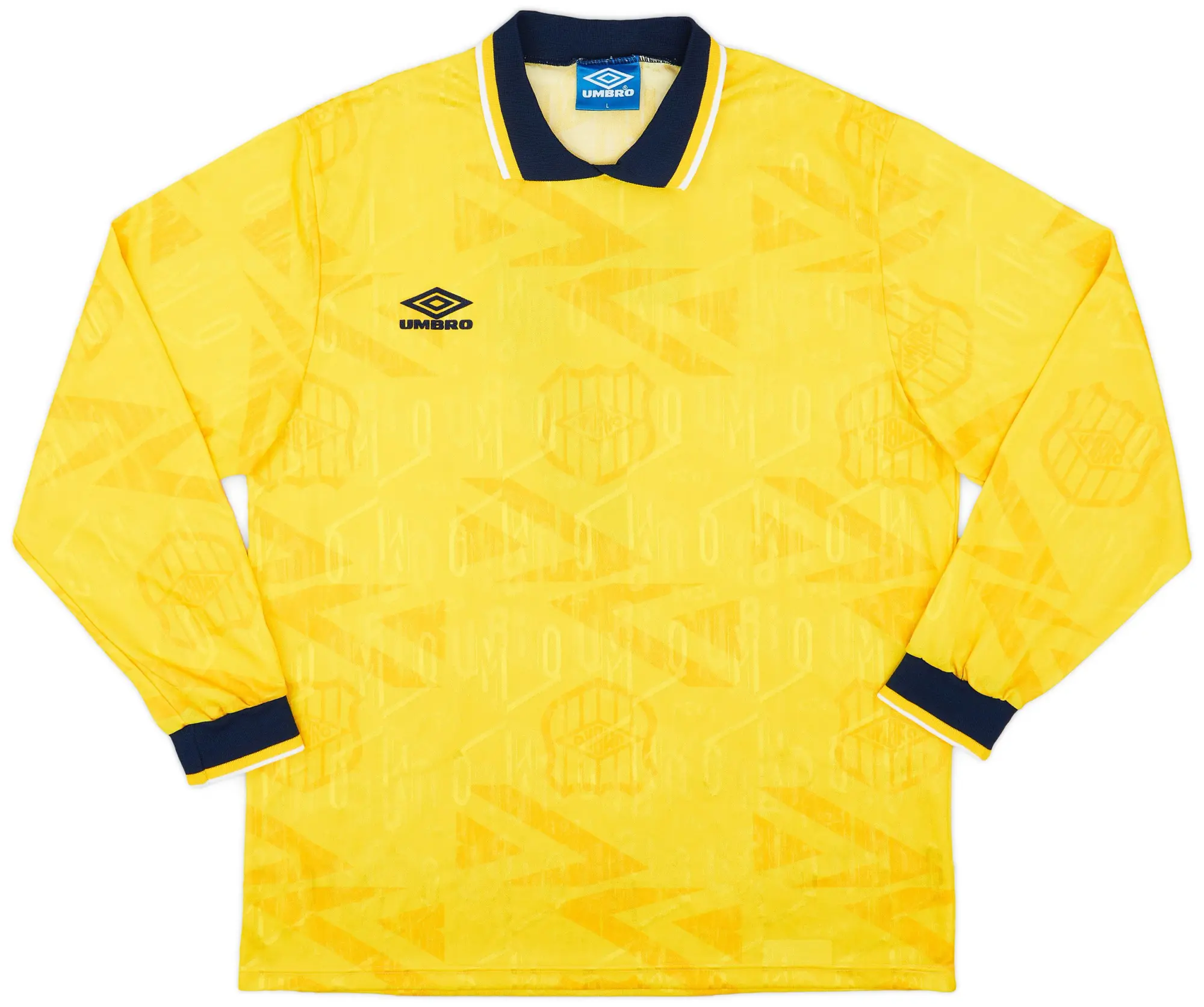1990s Umbro Template L/S Shirt #7 - 10/10 - (L)