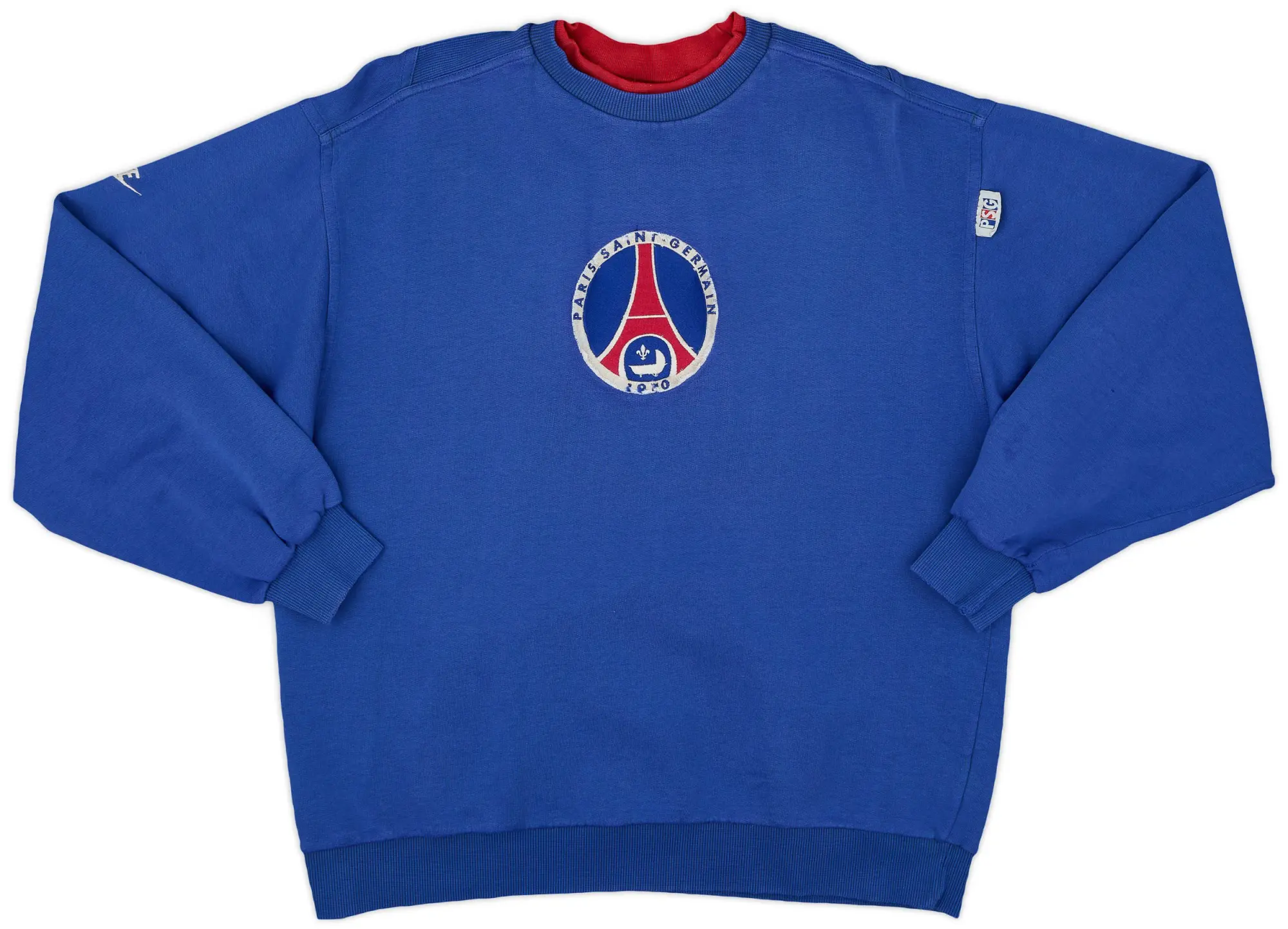 1997-98 Paris Saint-Germain Nike Sweat Top - 5/10 - (M)