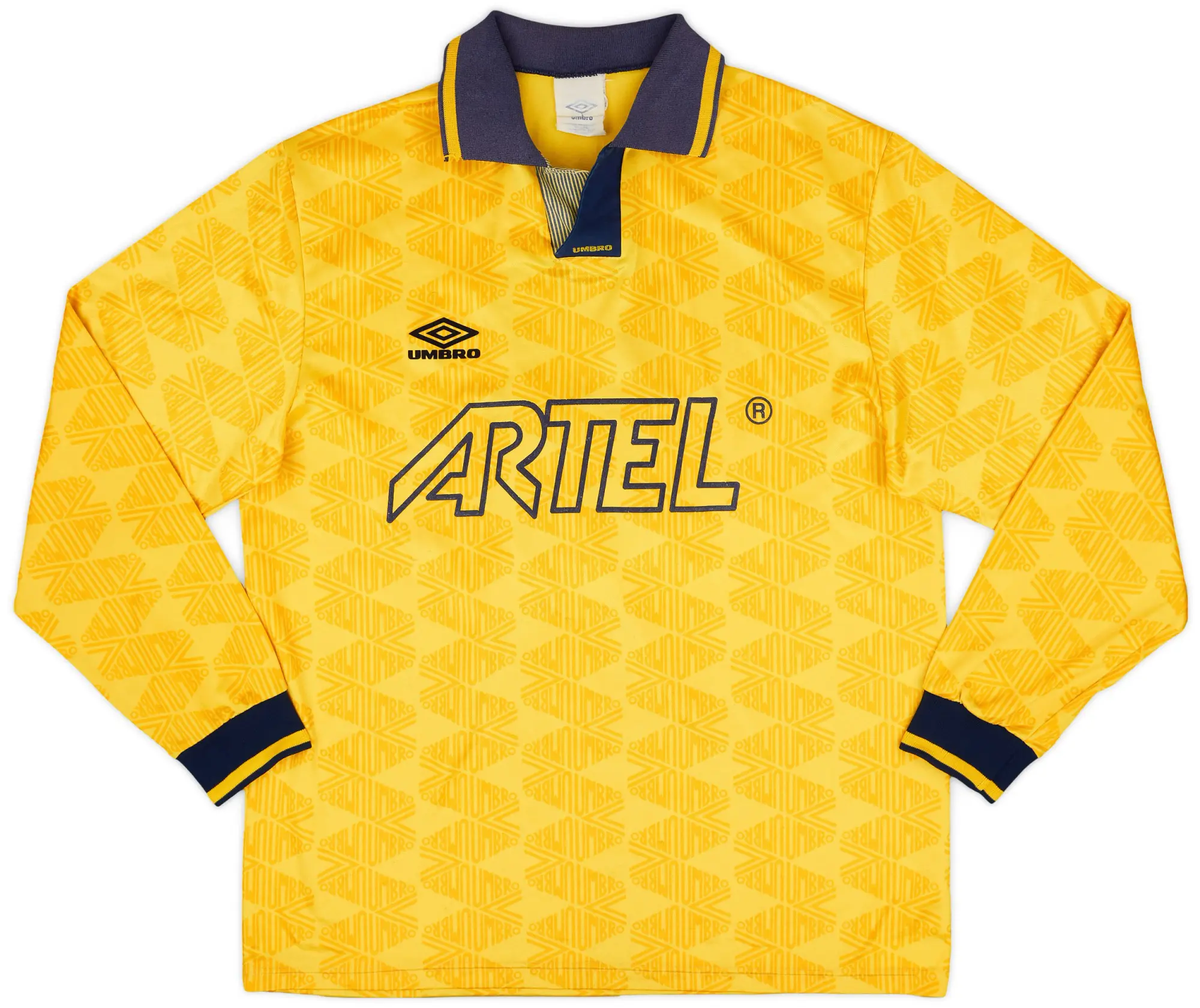 1990s Umbro Template L/S Shirt #6 - 8/10 - (L)