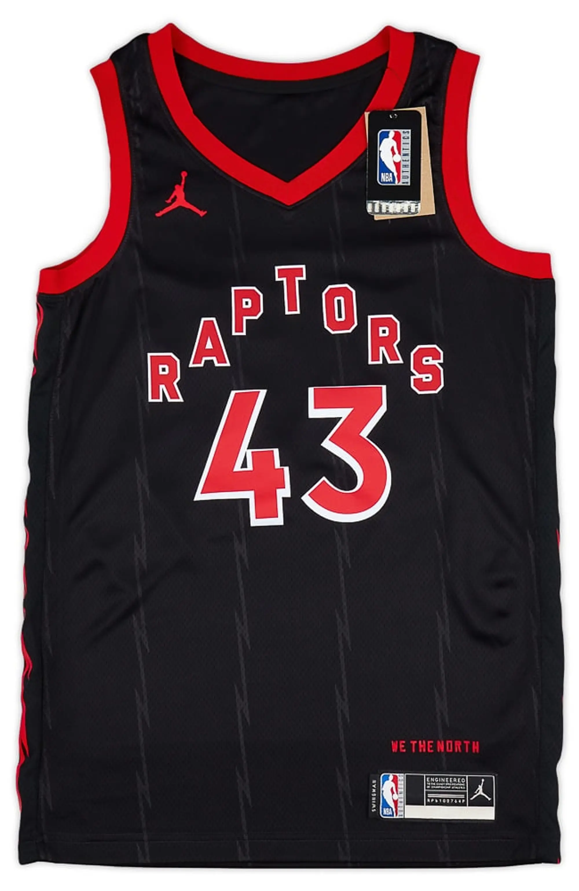 2020-23 Toronto Raptors Siakam #43 Jordan Swingman Alternate Jersey (S)
