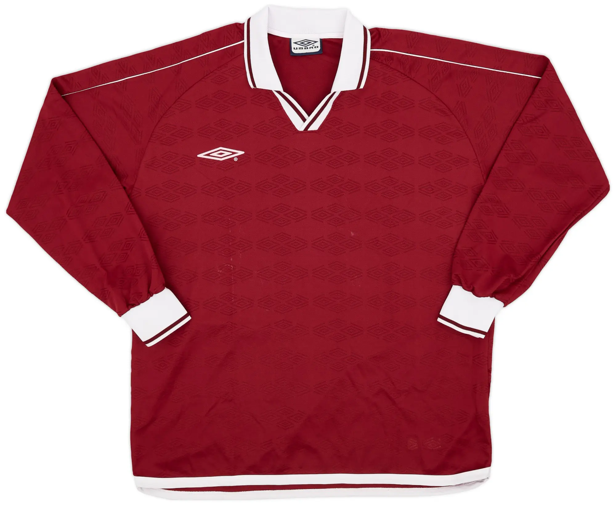 1990s Umbro Template L/S Shirt - 7/10 - (XL)