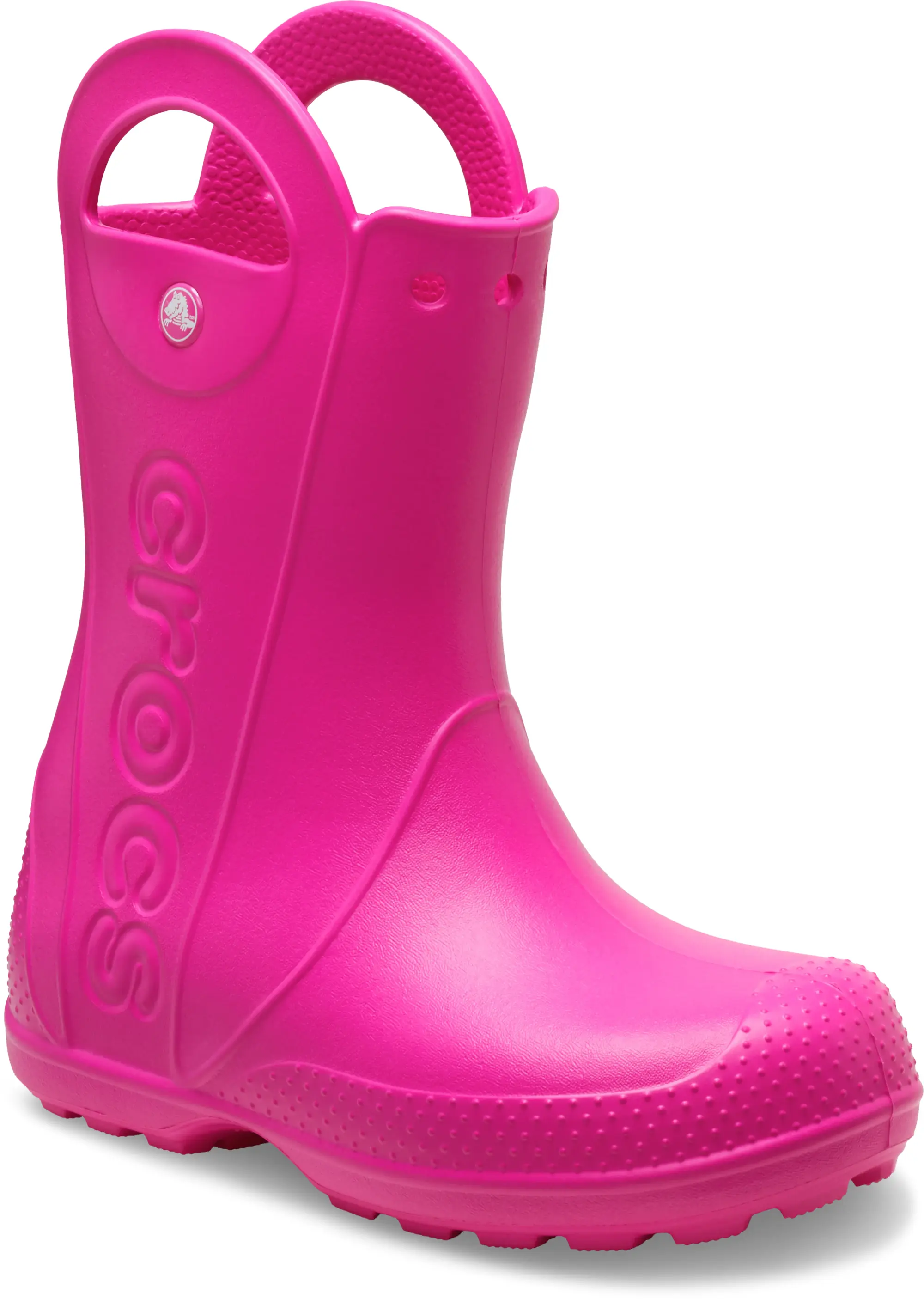 Crocs | Kids | Toddler Handle It Rain Boot | Boots | Pink Crush | C6