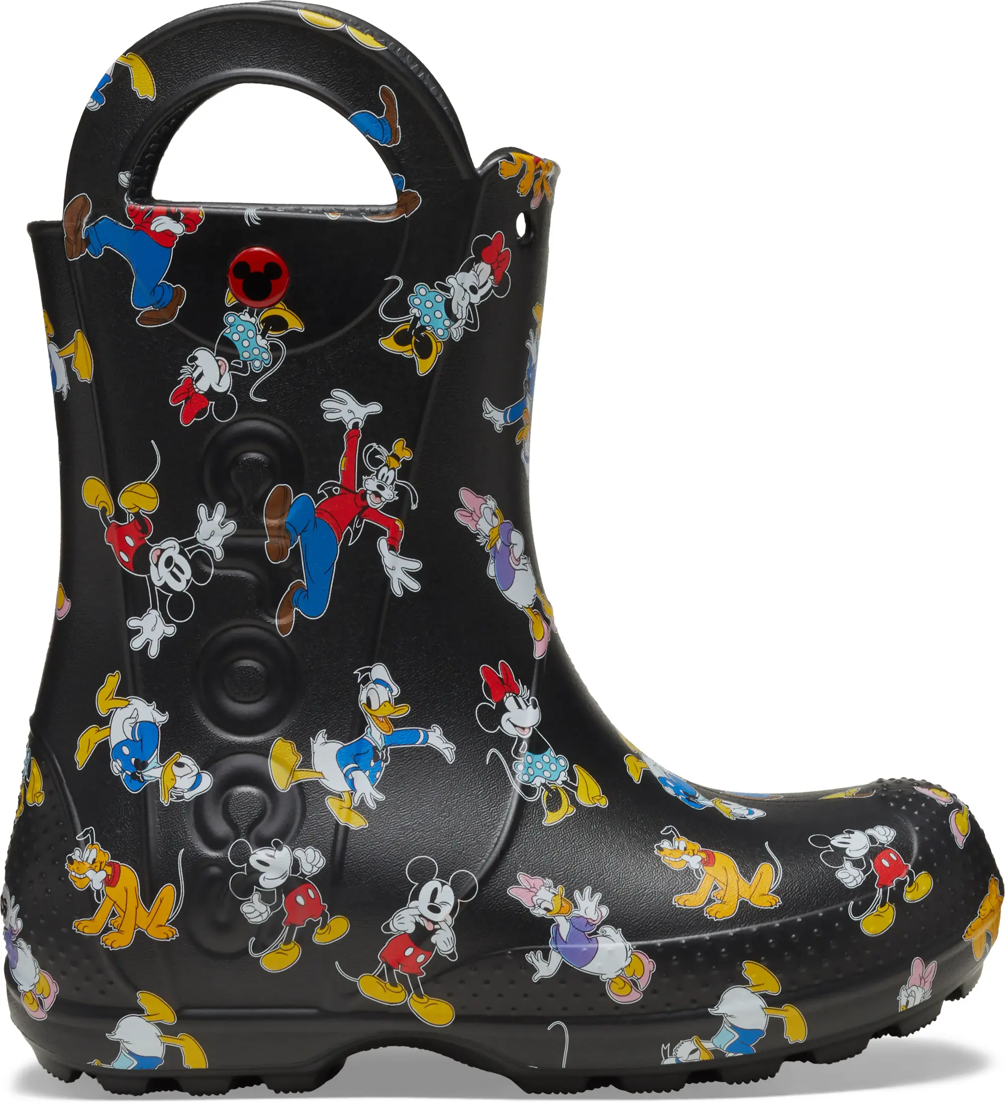 Crocs | Kids | Toddlers Mickey Mouse and Friends Handle It Rain Boot | Boots | Multi | C6