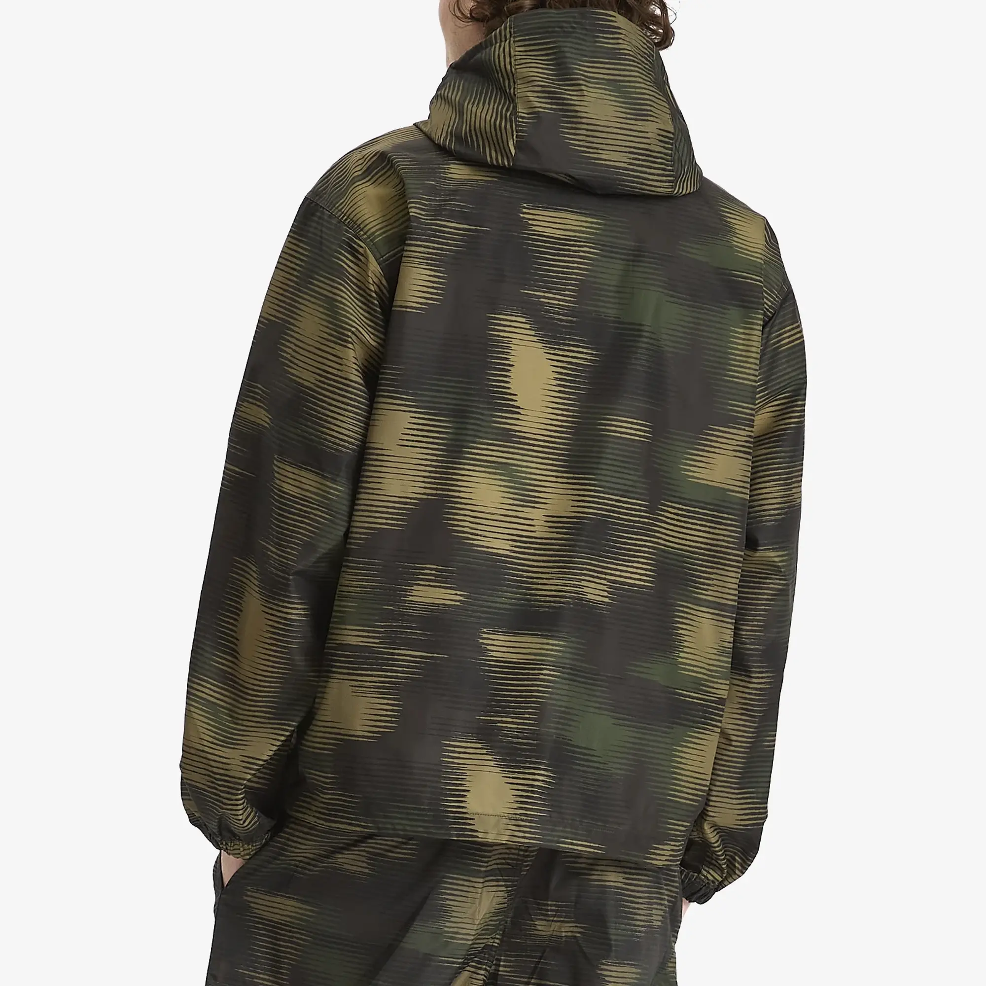 F.C. Real Bristol Men's Speed Camo Hooded Jacket Woodland