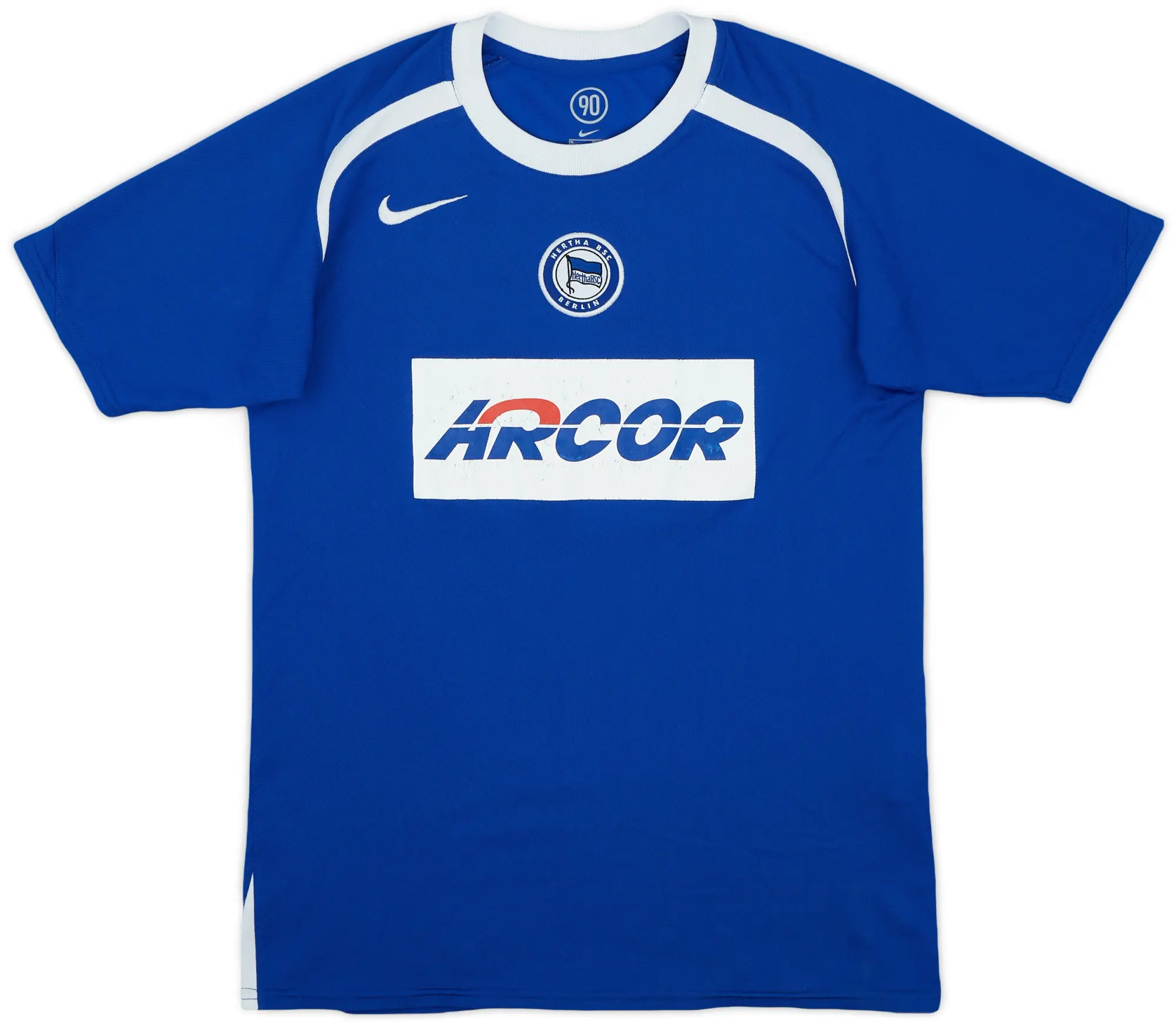 2005-06 Hertha Berlin Home Shirt - 7/10 - (XL.Boys)