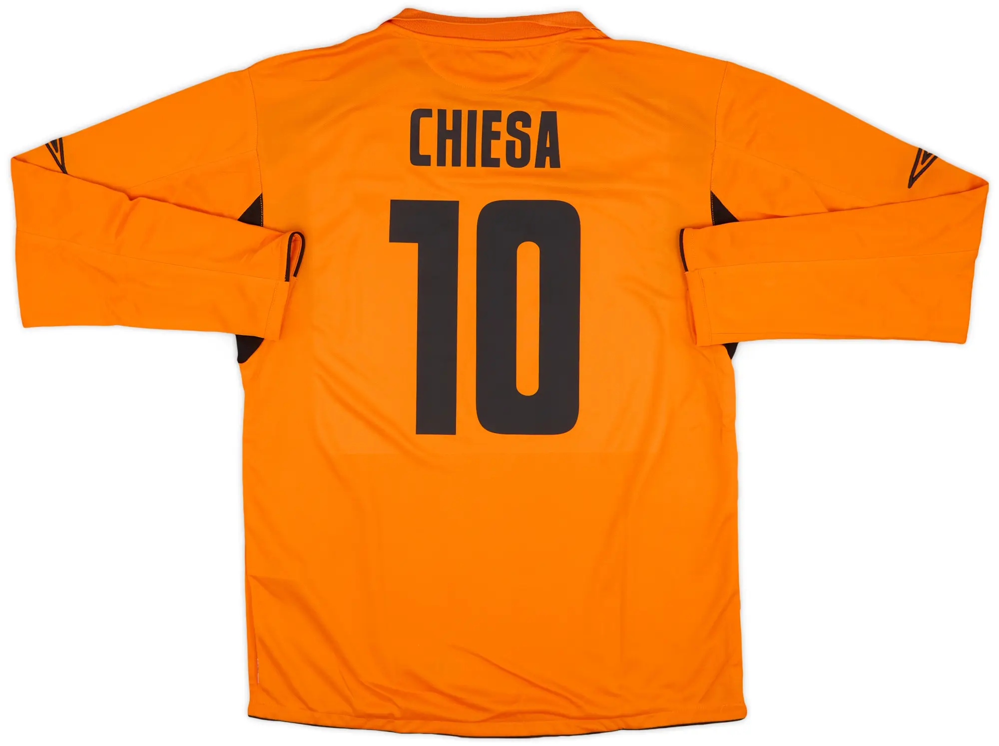 2007-08 Siena Away L/S Shirt Chiesa #10 (L)