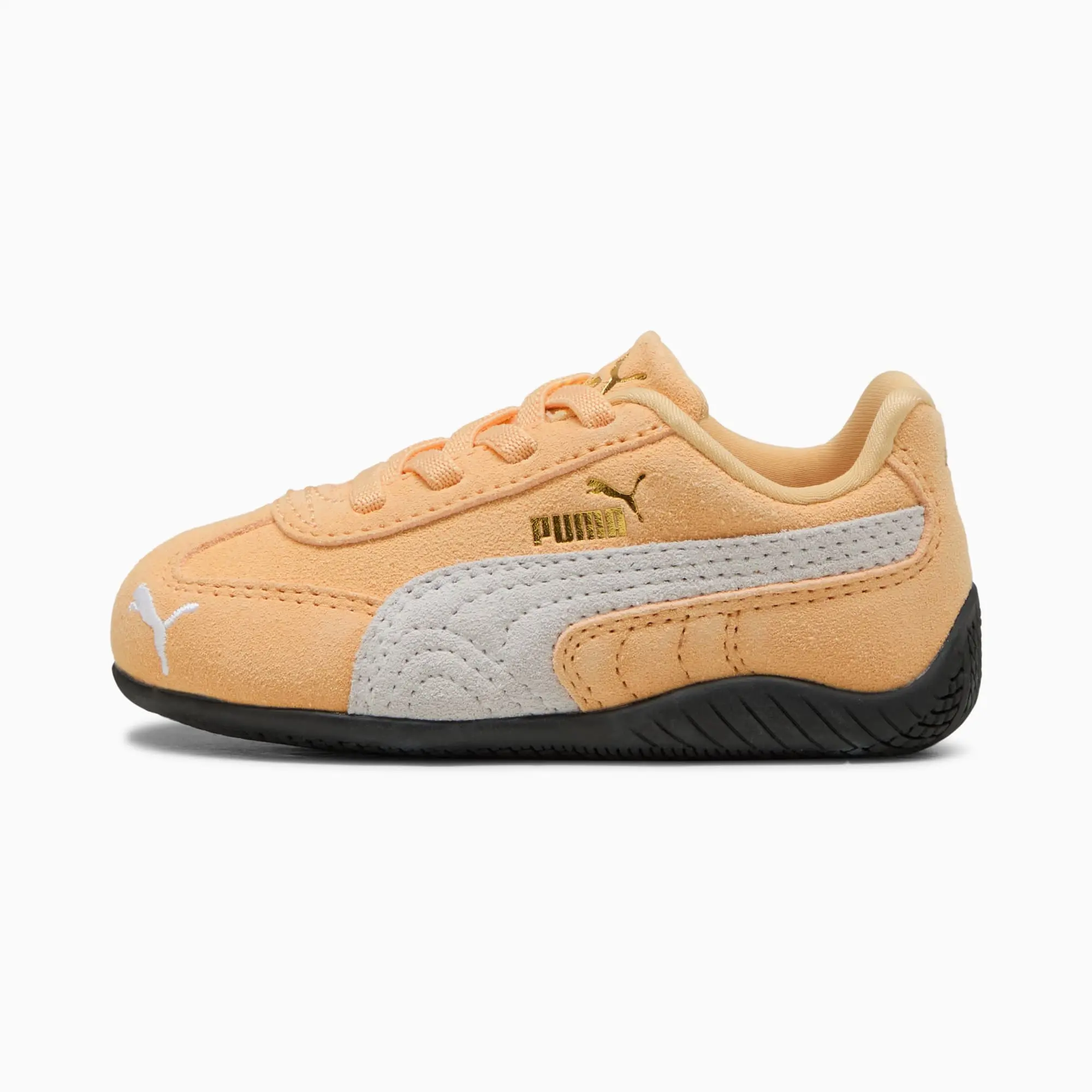 PUMA SpeedCat Sneakers Toddler, Almost Apricot/White, size 3