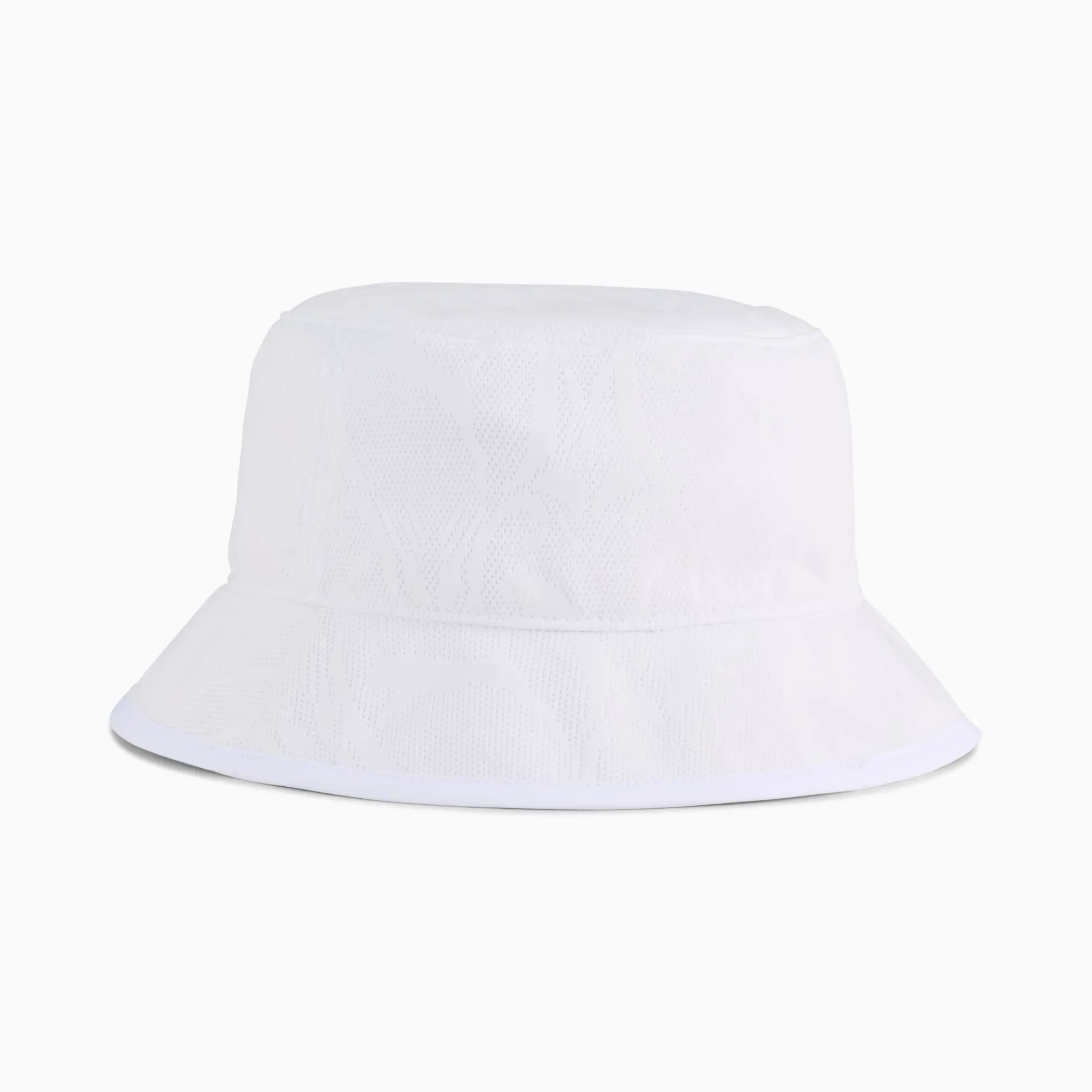 PUMA Jer-She Bucket Hat, White, size Large