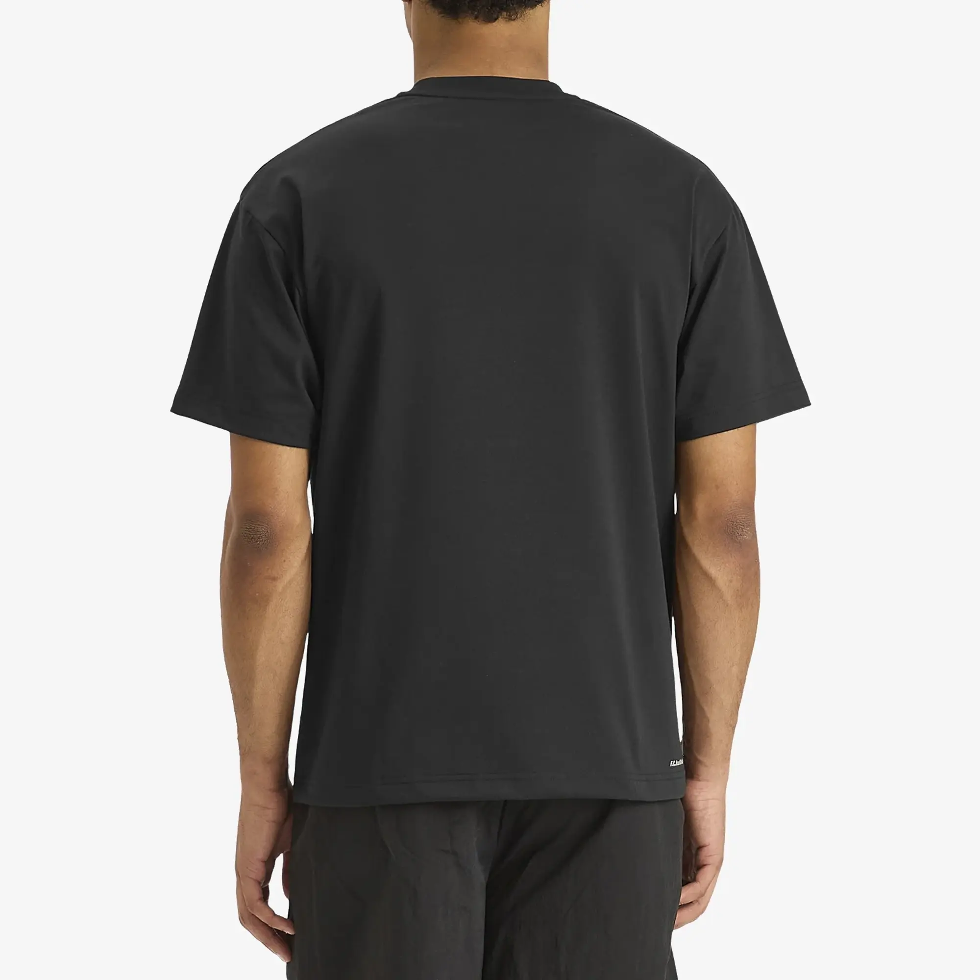 F.C. Real Bristol Men's Blurred Logo T-Shirt Black