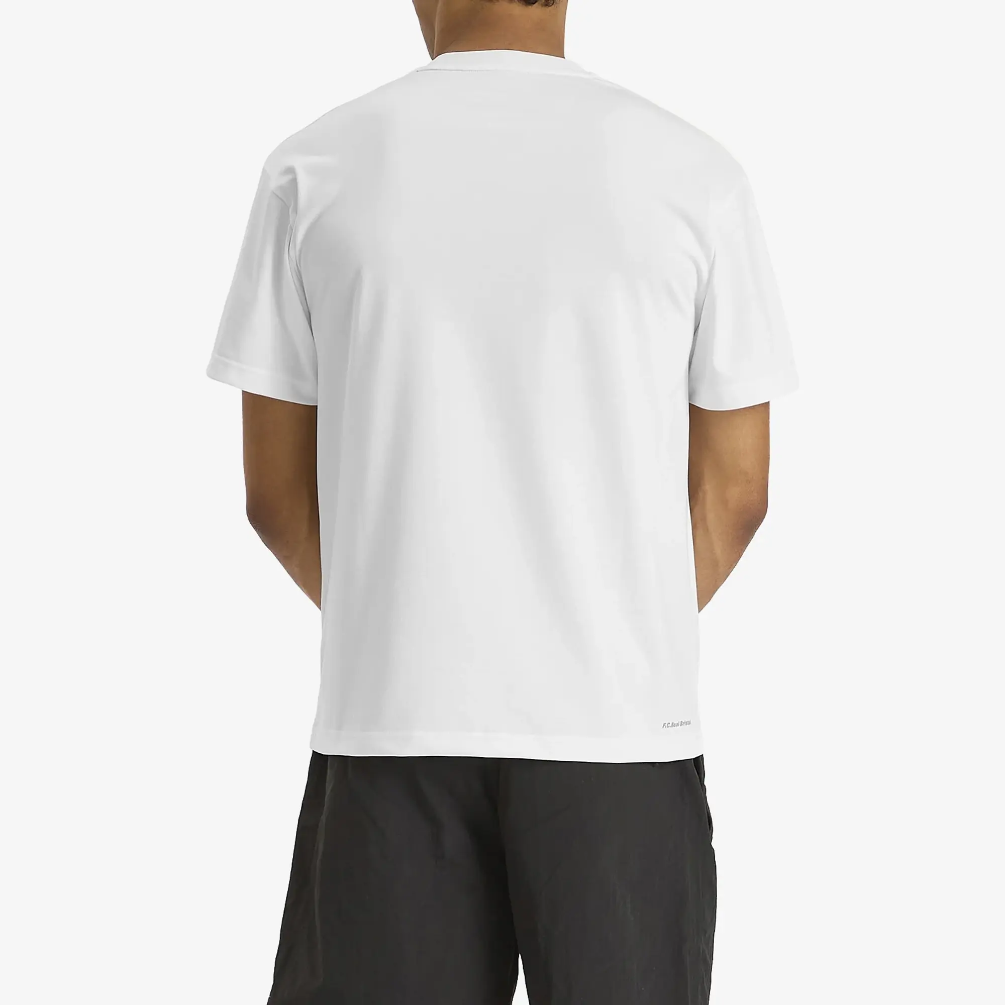 F.C. Real Bristol Men's Speed Camo Box Logo T-Shirt White