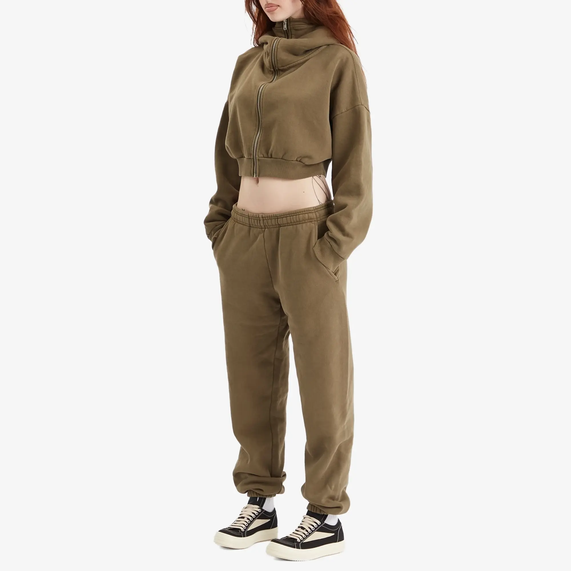 Entire Studios Women's Heavy Sweatpants Military