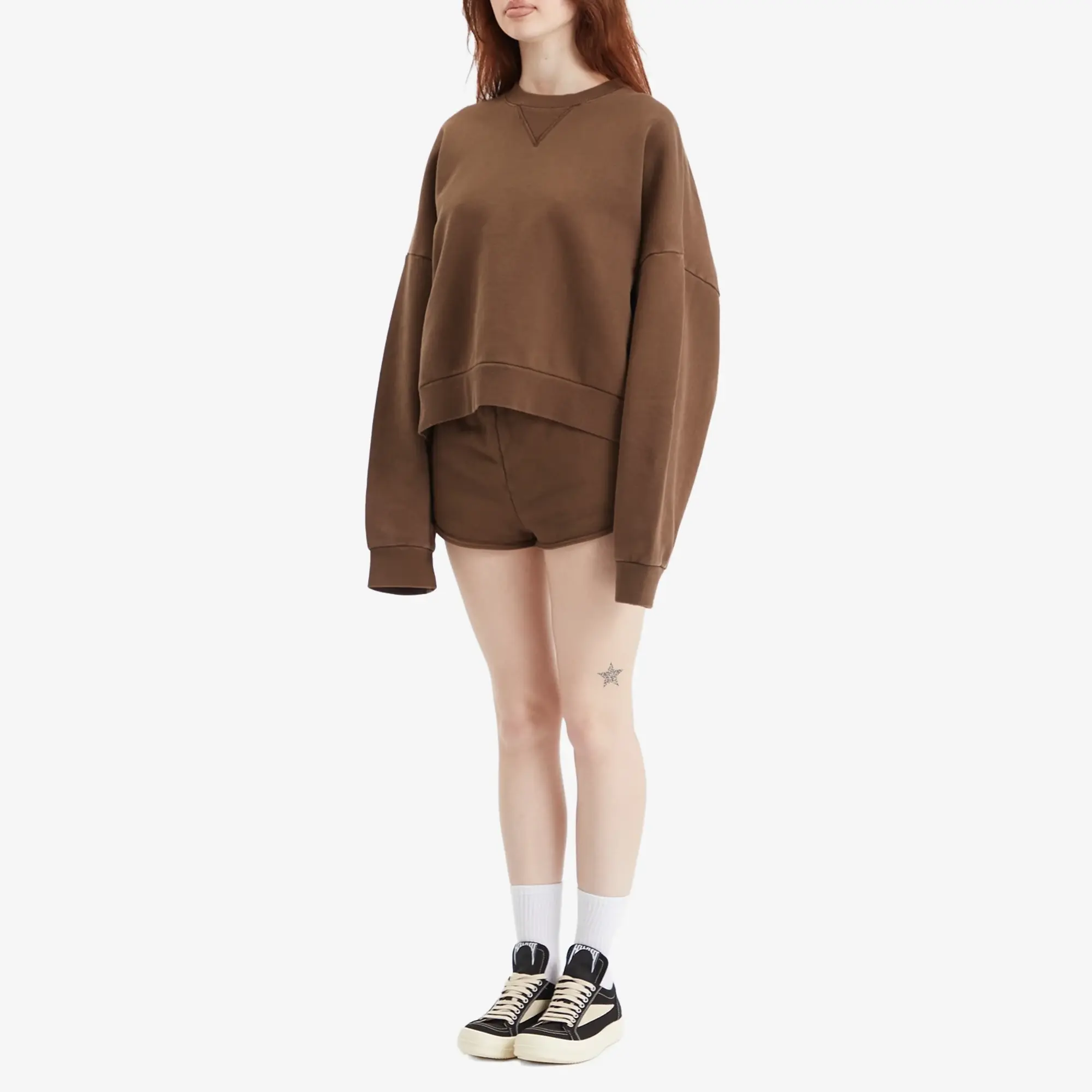 Entire Studios Women's Micro Shorts Brunette