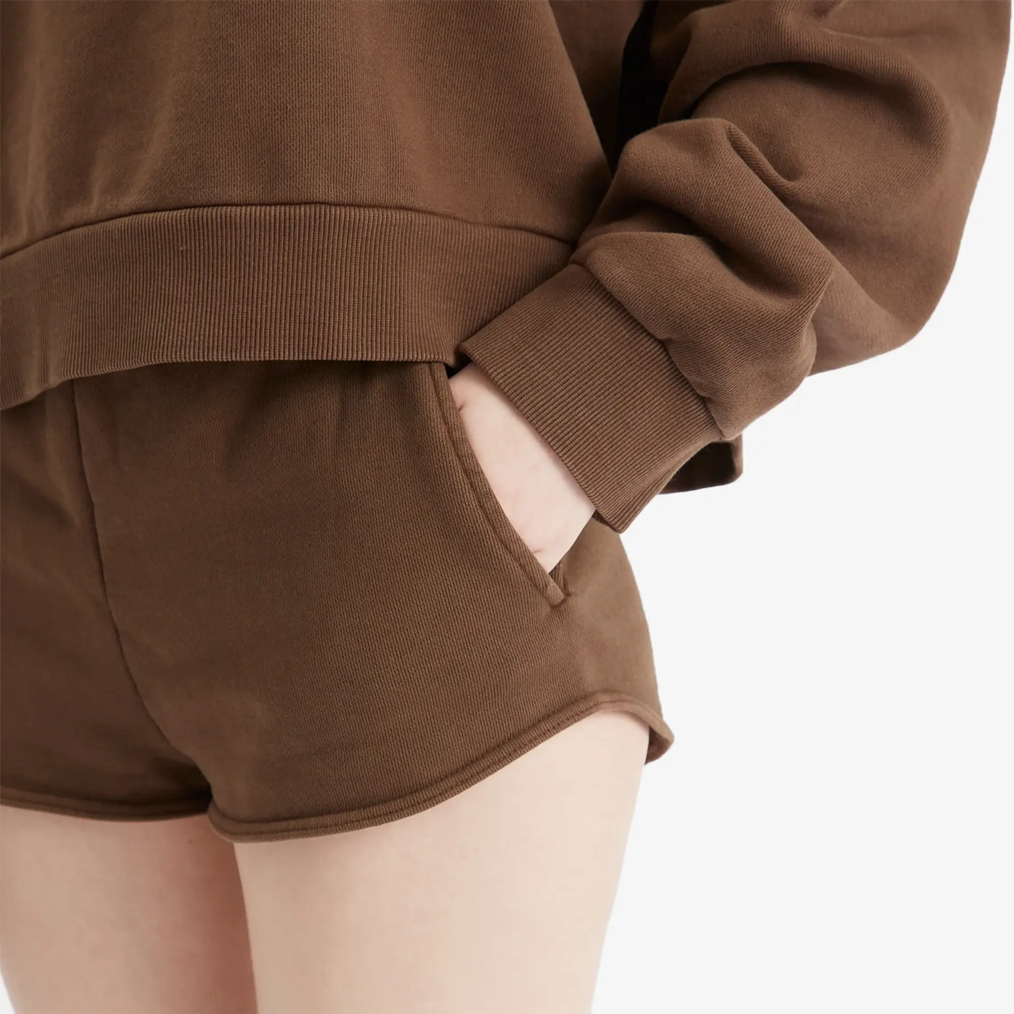 Entire Studios Women's Micro Shorts Brunette