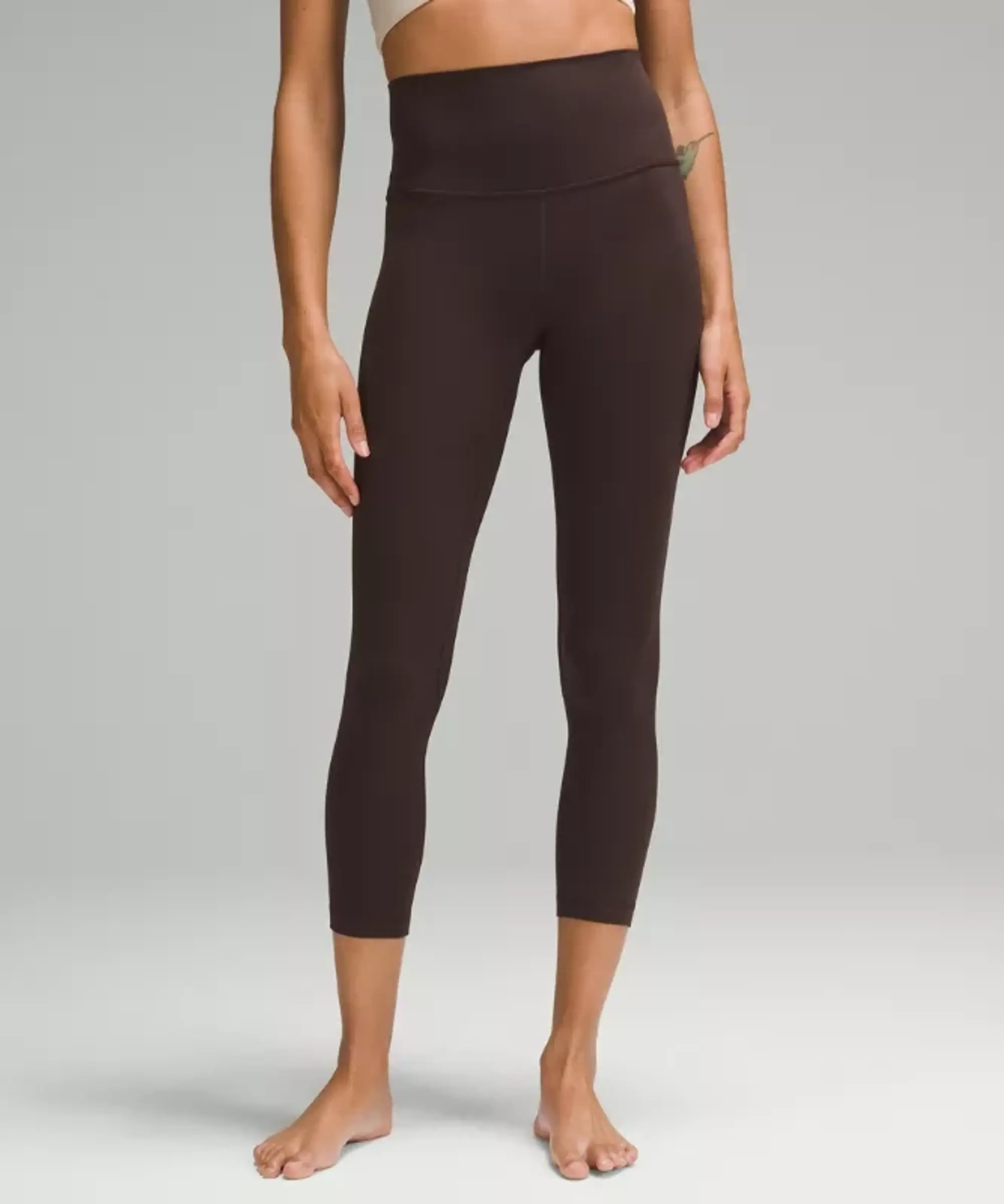 lululemon – Women's Align High-Rise Crop Leggings – 23" – Color Brown – Size 10