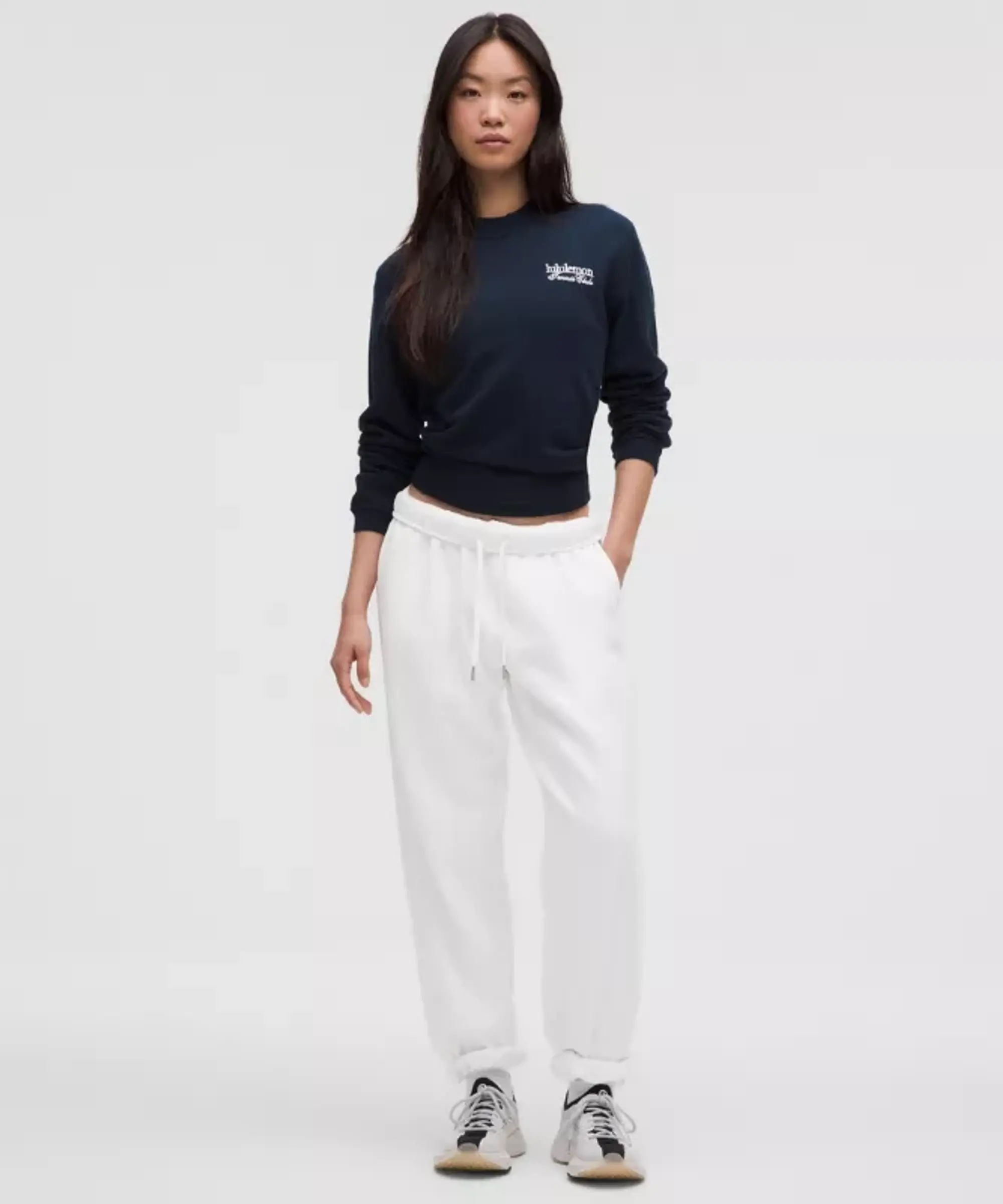 lululemon – Women's Scuba Mid-Rise Oversized Joggers Regular – Color White – Size XS