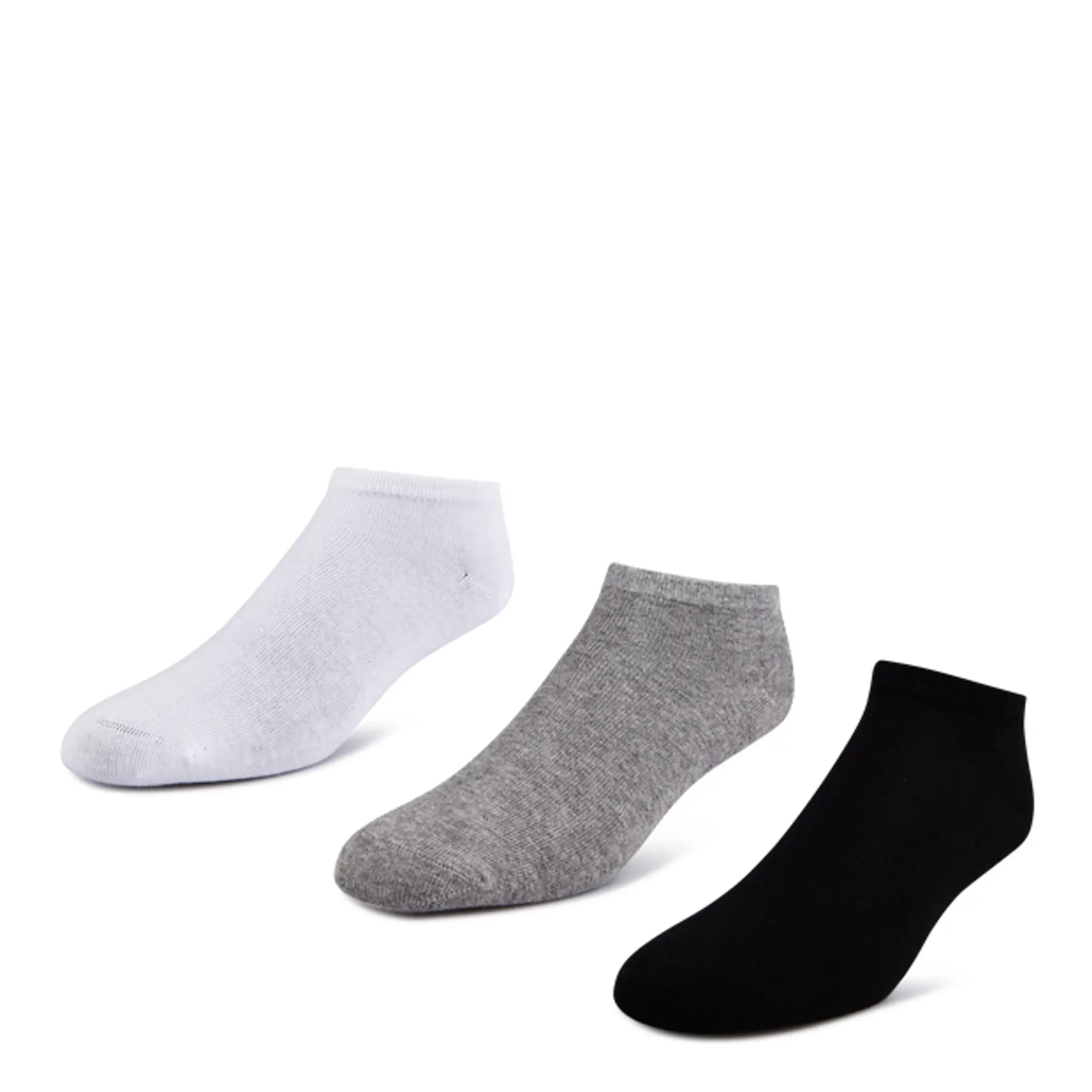 Foot Locker 3 Pack Active Dry Low-cut Unisex Socks - Grey