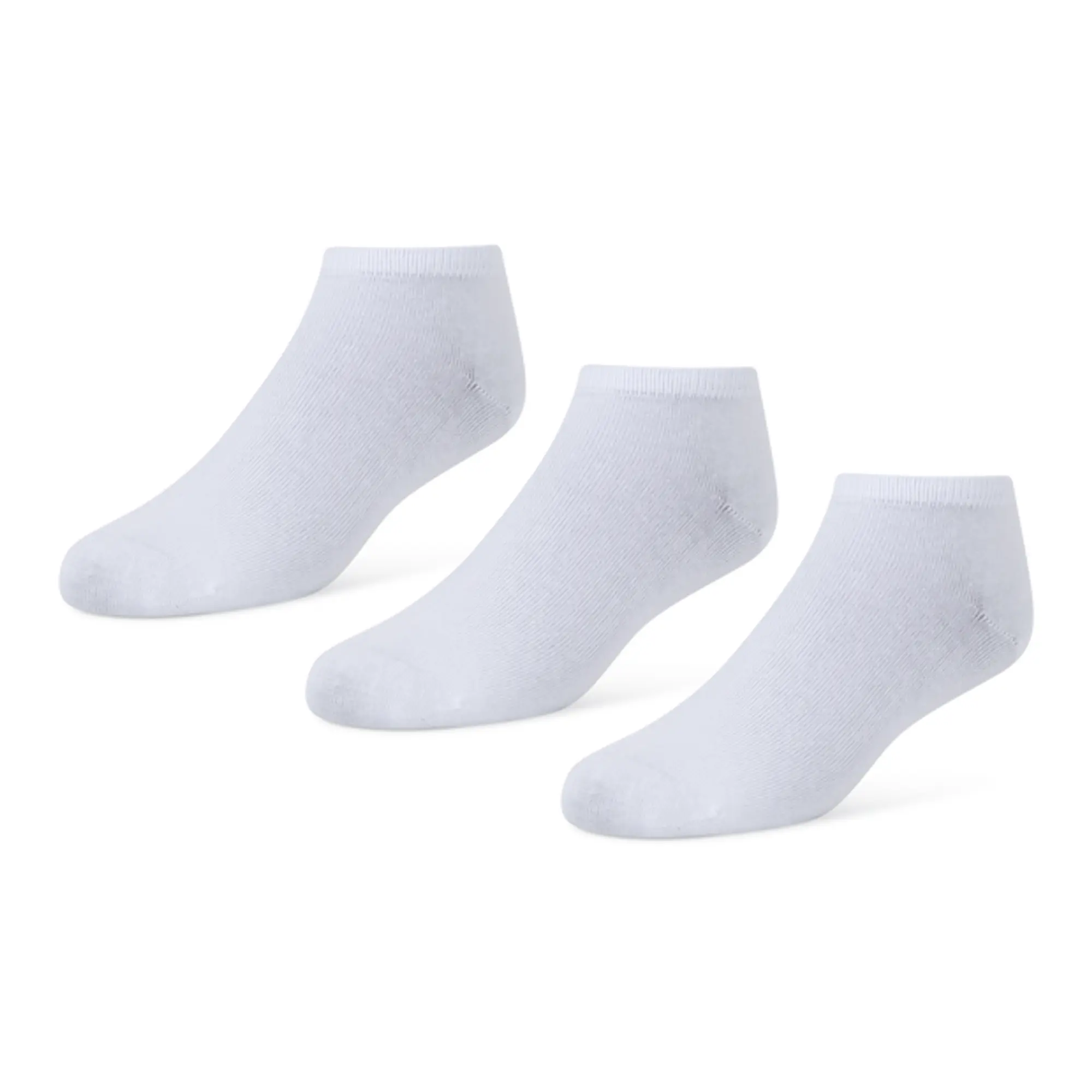 Foot Locker 3 Pack Active Dry Low-cut Unisex Socks - White