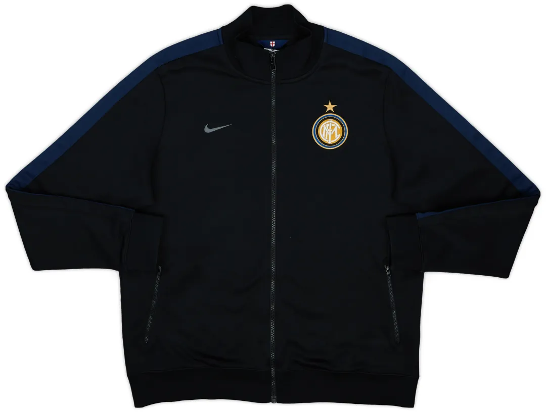 2013-14 Inter Milan Nike Track Jacket - 8/10 - (XL) | INTJ13-677