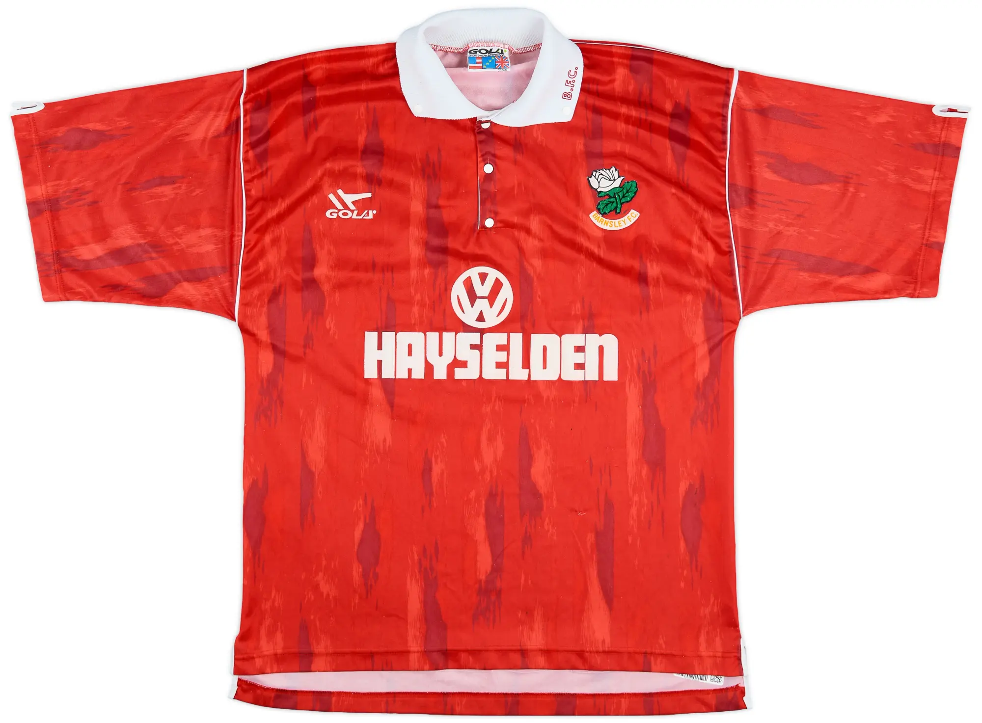 1992-93 Barnsley Home Shirt - 8/10 - (M)