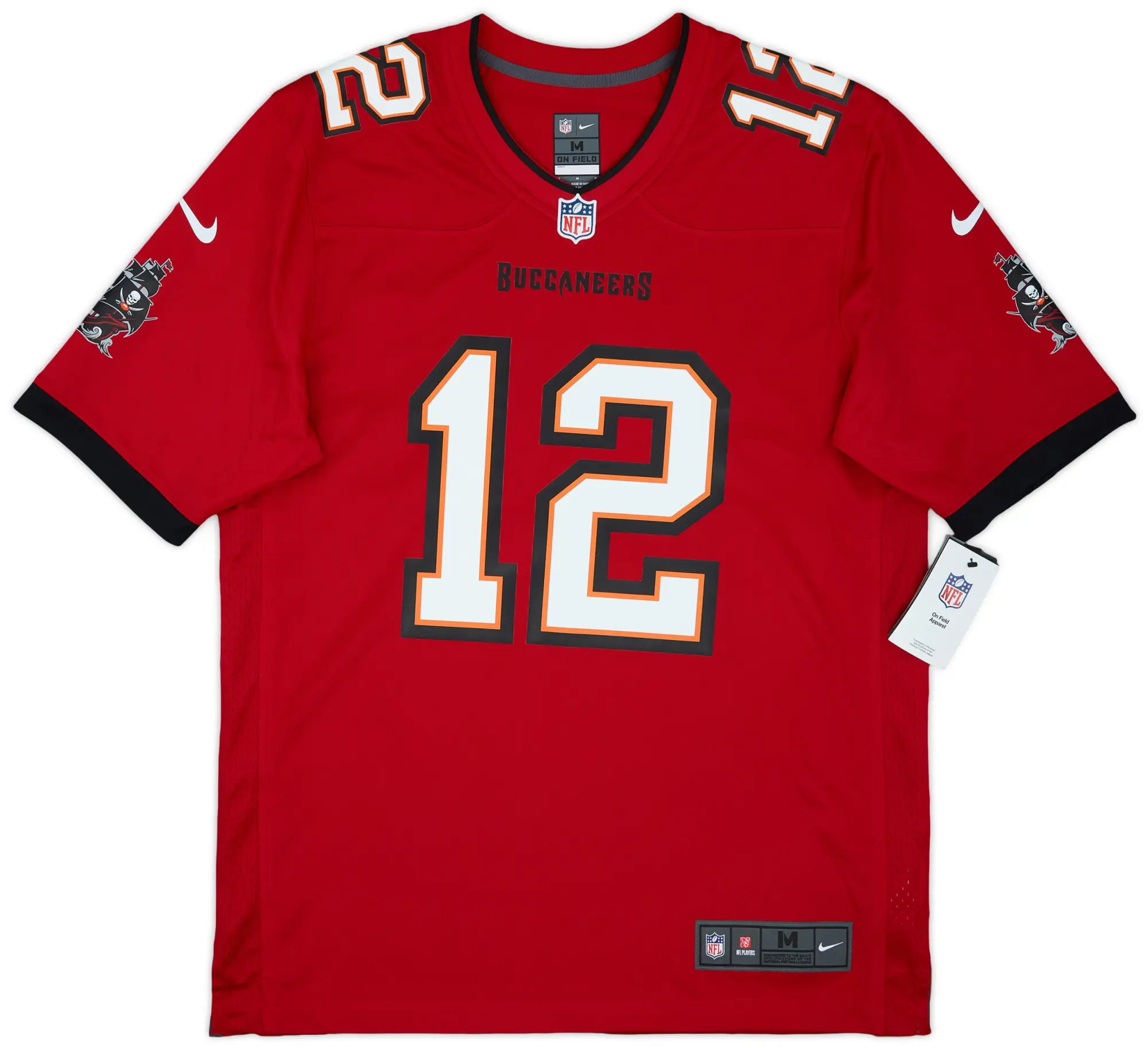 2020-22 Tampa Bay Buccaneers Brady #12 Nike Game Home Jersey (M)