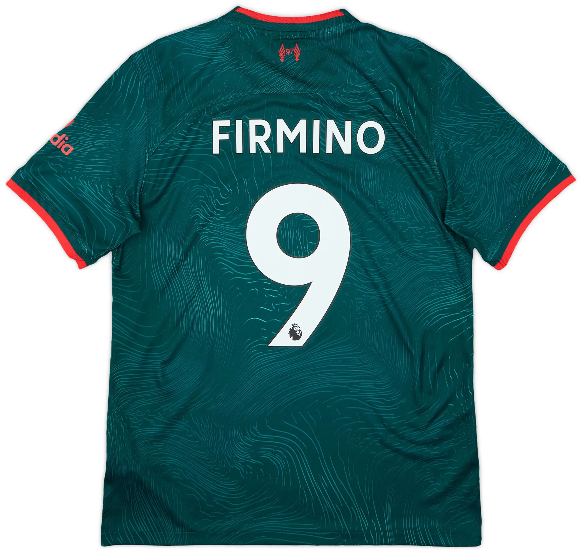 2022-23 Liverpool Third Shirt Firmino #9 - 9/10 - (M)