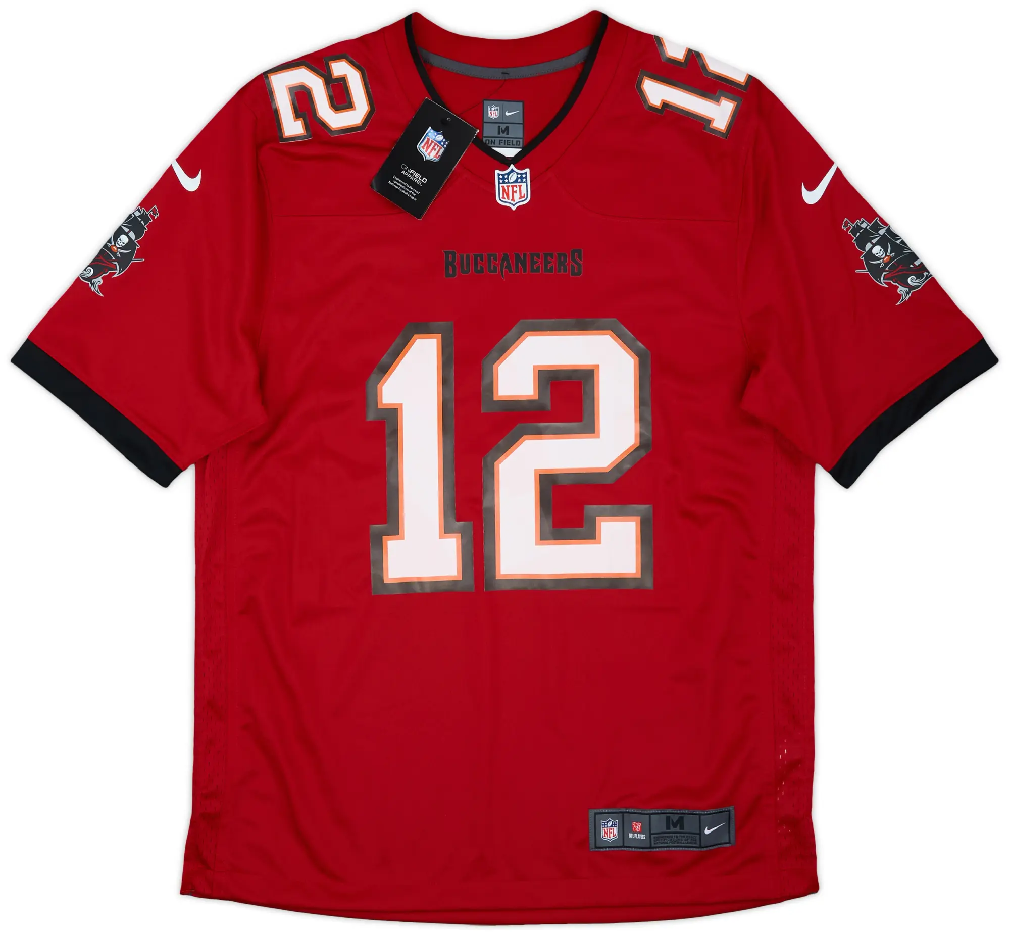 2020-22 Tampa Bay Buccaneers Brady #12 Nike Game Home Jersey (M)